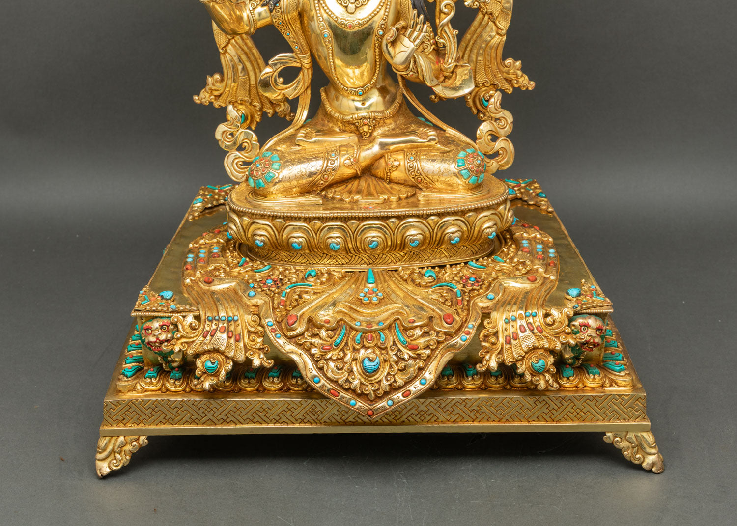 Royal Manjushri Statue | Bodhisattva of Wisdom Sculpture