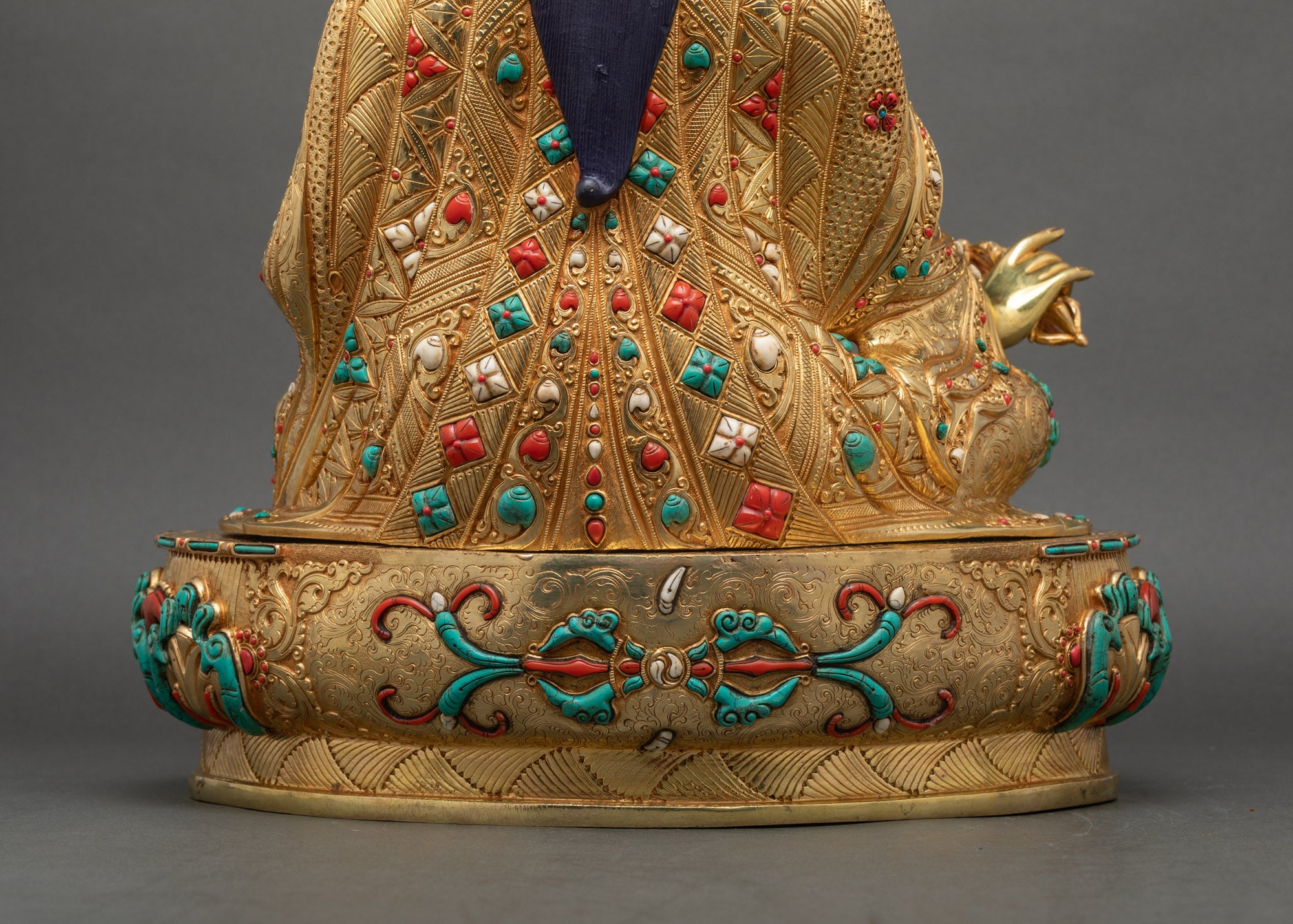Guru Rinpoche Figurine | Tibetan Buddhist Statue for Enlightenment
