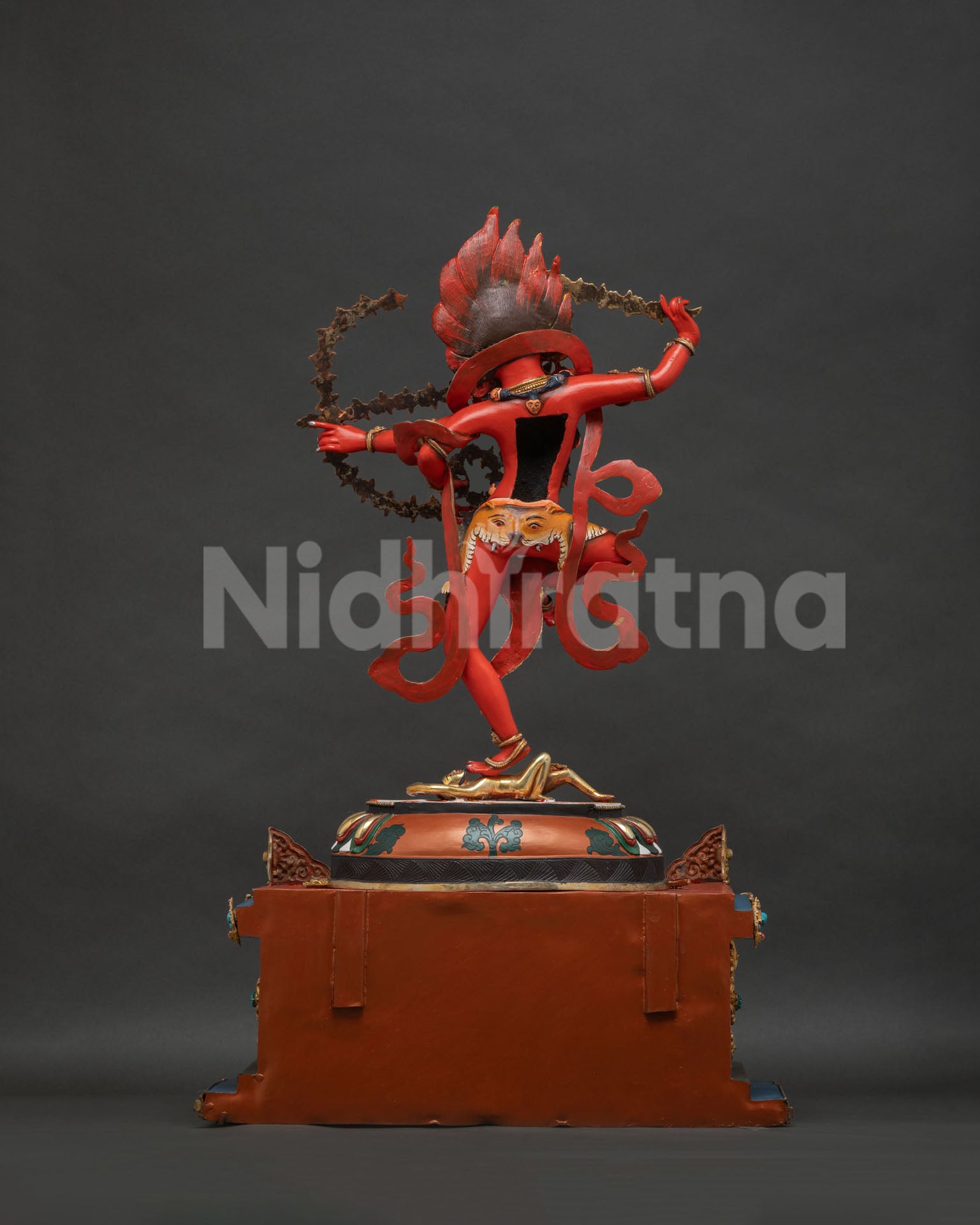 Tarodbava Kurukulla Statue | Life-Size Buddhist Sculpture from Nepal