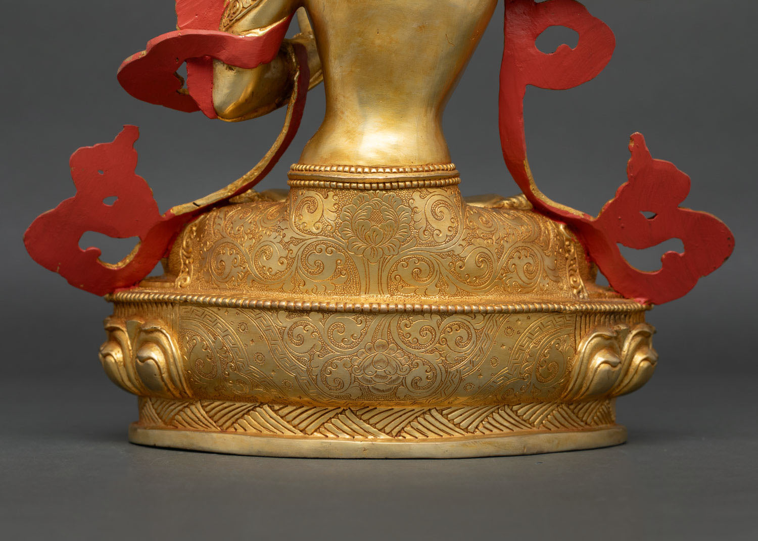 Manjushri Statue | Traditional Lost-Wax Buddhist Art