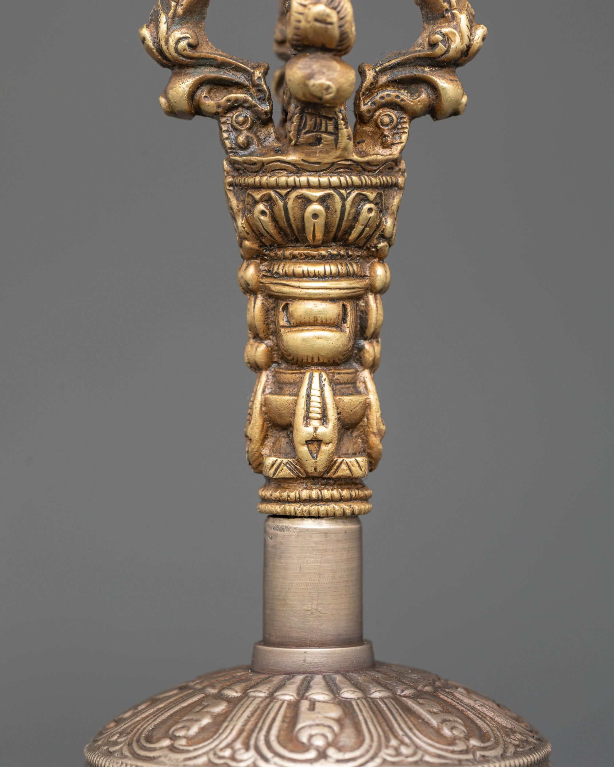 Bronze Vajra and Bell | Authentic Ritual Tools for Buddhist Practice