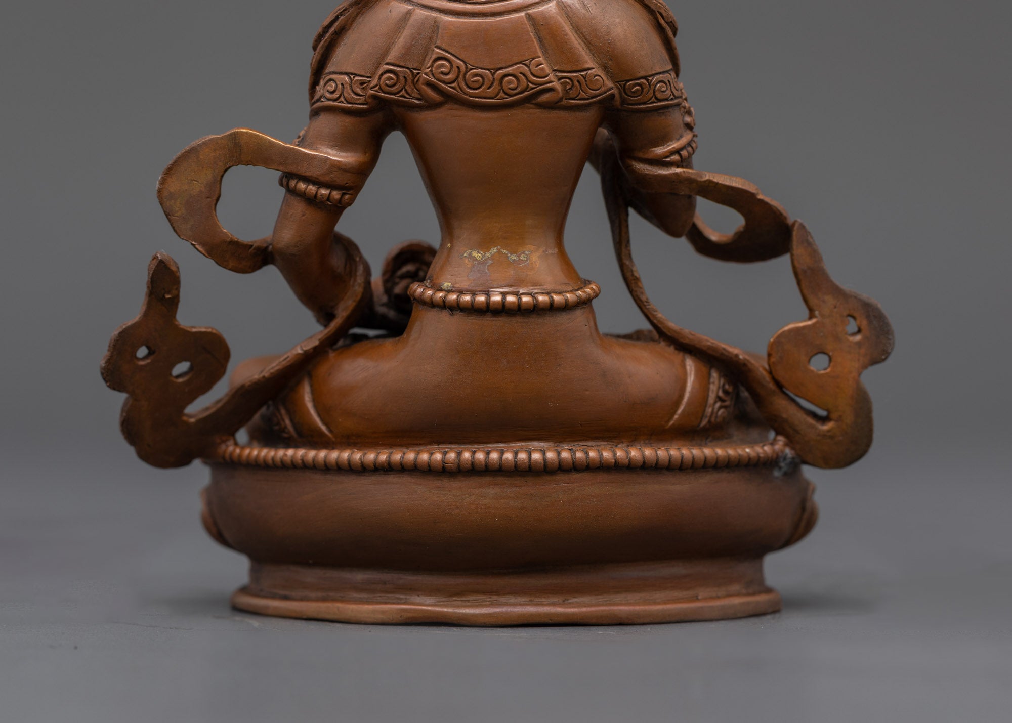 Vajrasattva Idol | Nepalese Oxidized Statue for Karma Cleansing