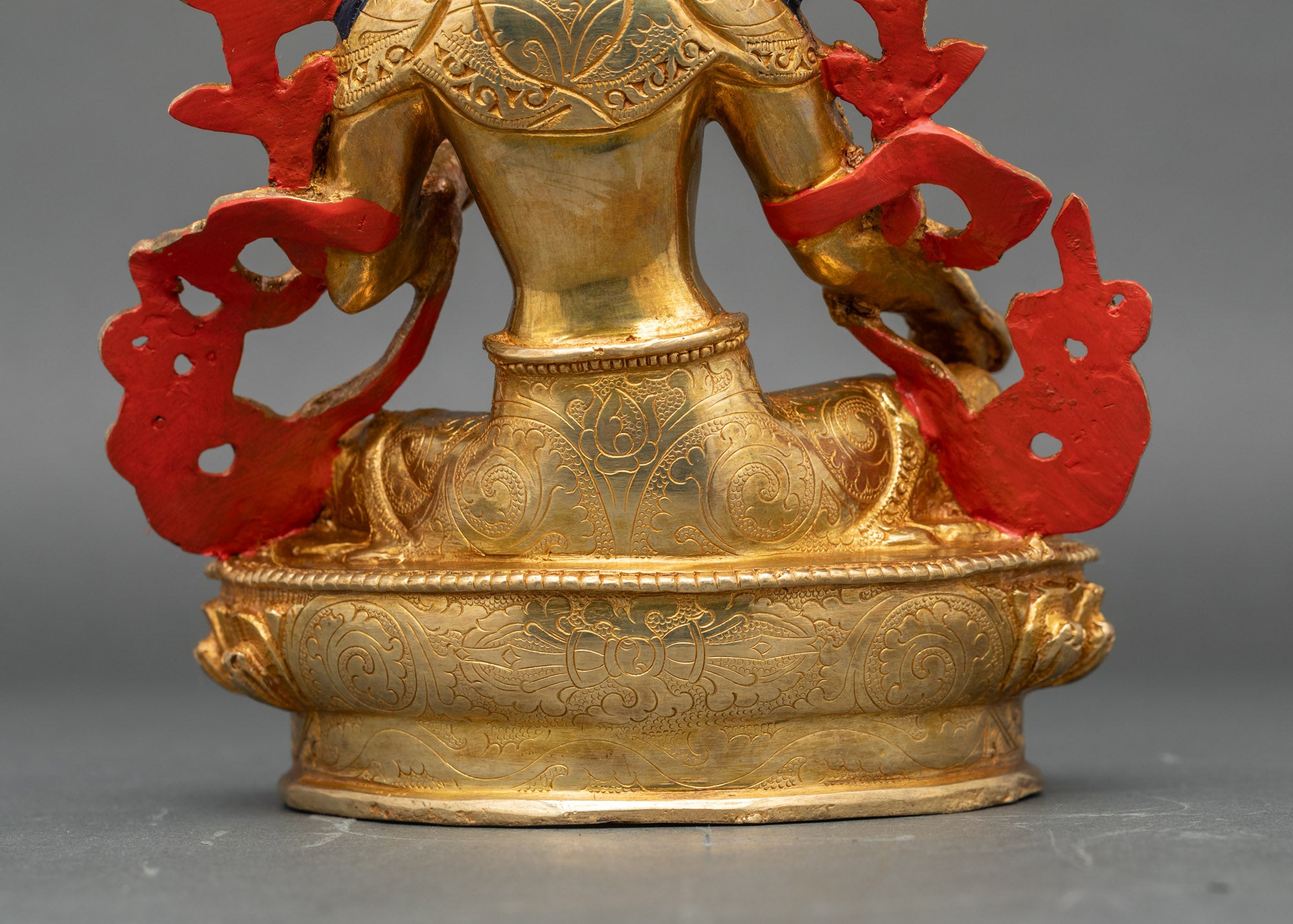 Green Tara Statue – Himalayan Copper Deity for Meditation