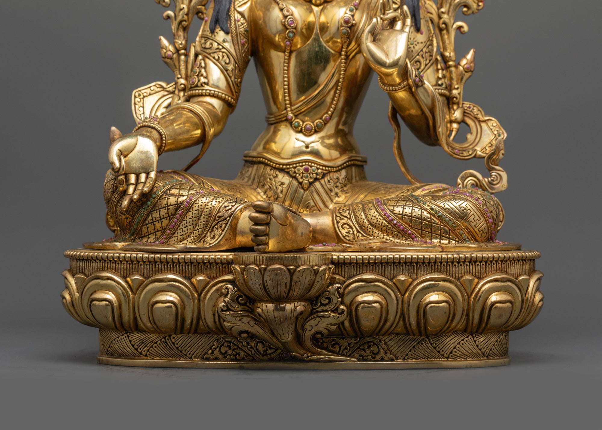 Liberation Mother Green Tara Statue | Buddhist Goddess of Compassion