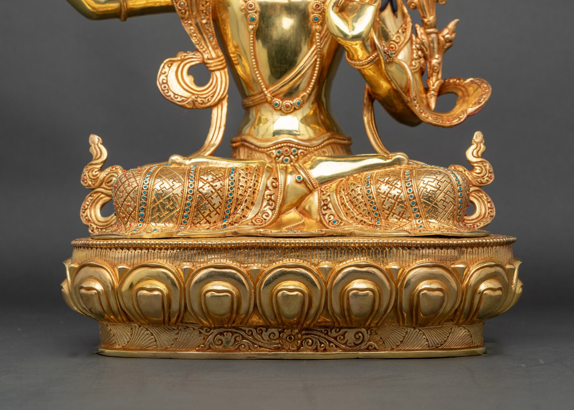 Manjushri Meditation Statue | Handicrafted Nepalese Sculpture