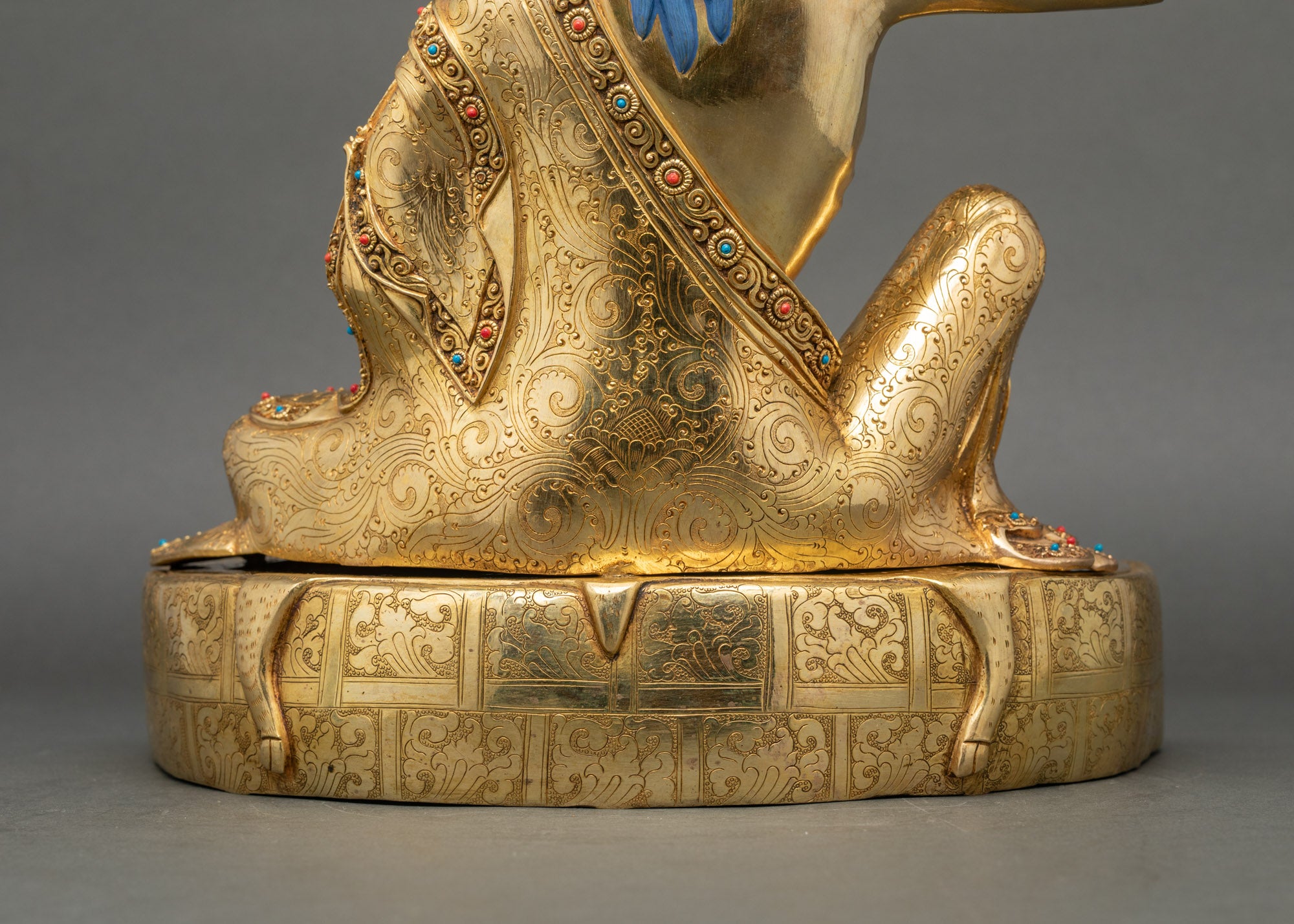 Milarepa Statue | Handicrafted Tibetan Yogi Figure from Nepal