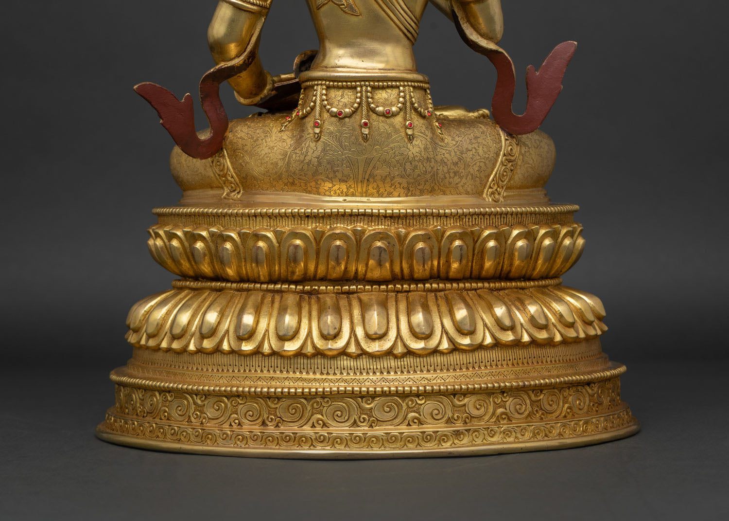 Enlightened Vajrasattva Statue from Nepal | Traditional Buddhist Art