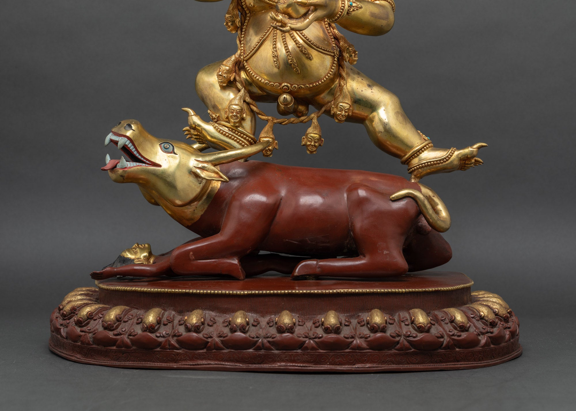 Conqueror of Death Yamantaka Statue | Handmade Vajrabhairava Sculpture