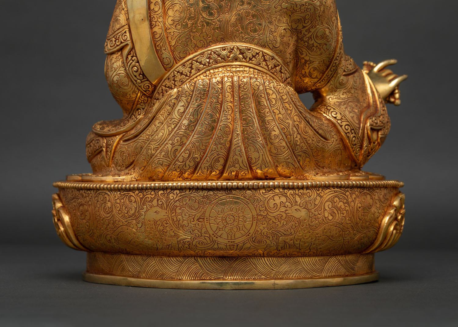 Premium Guru Rinpoche Statue | Enlightened Tibetan Master
