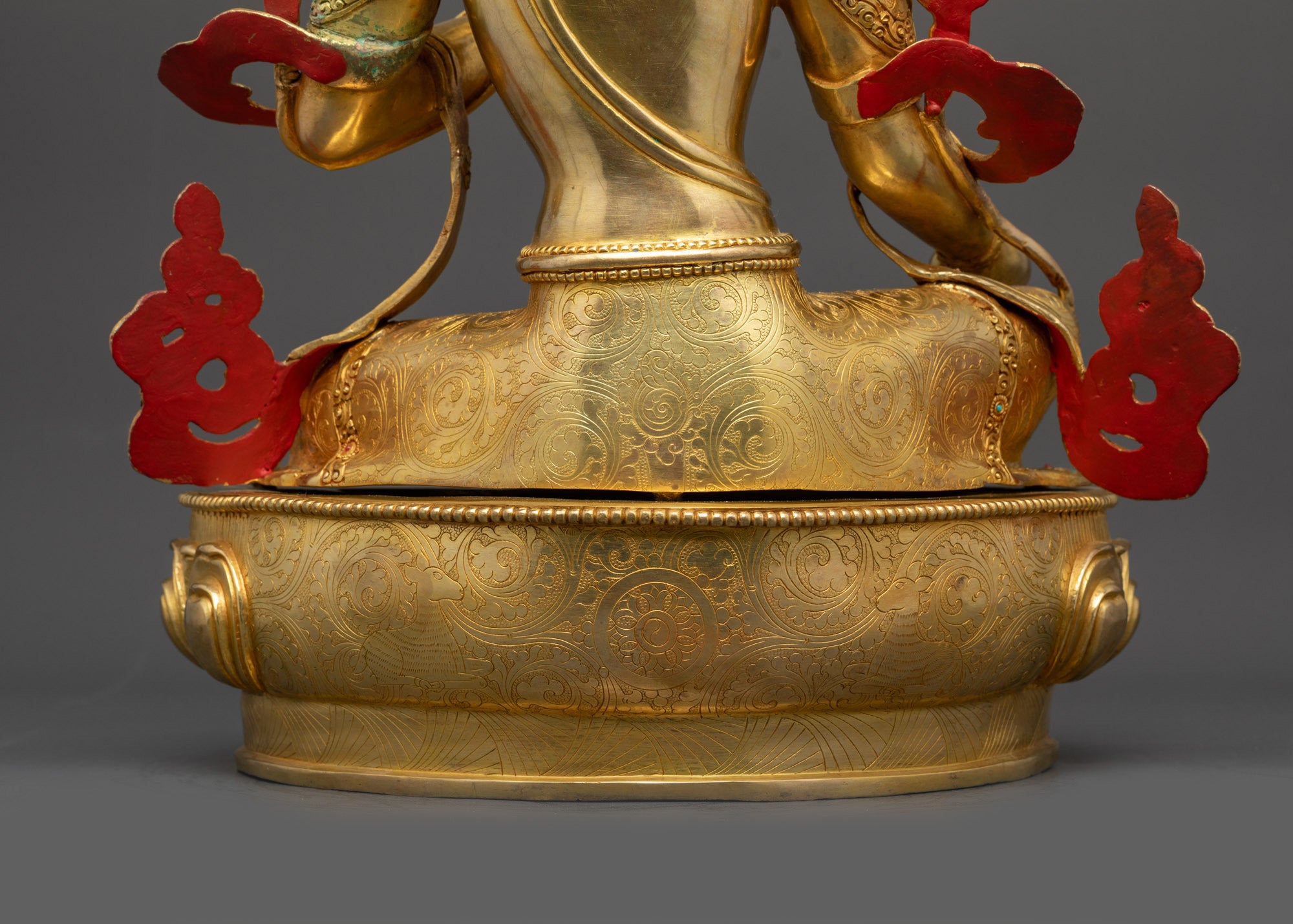 Illuminate Your Sacred Space with Green Tara Sculpture | Nepalese Idol