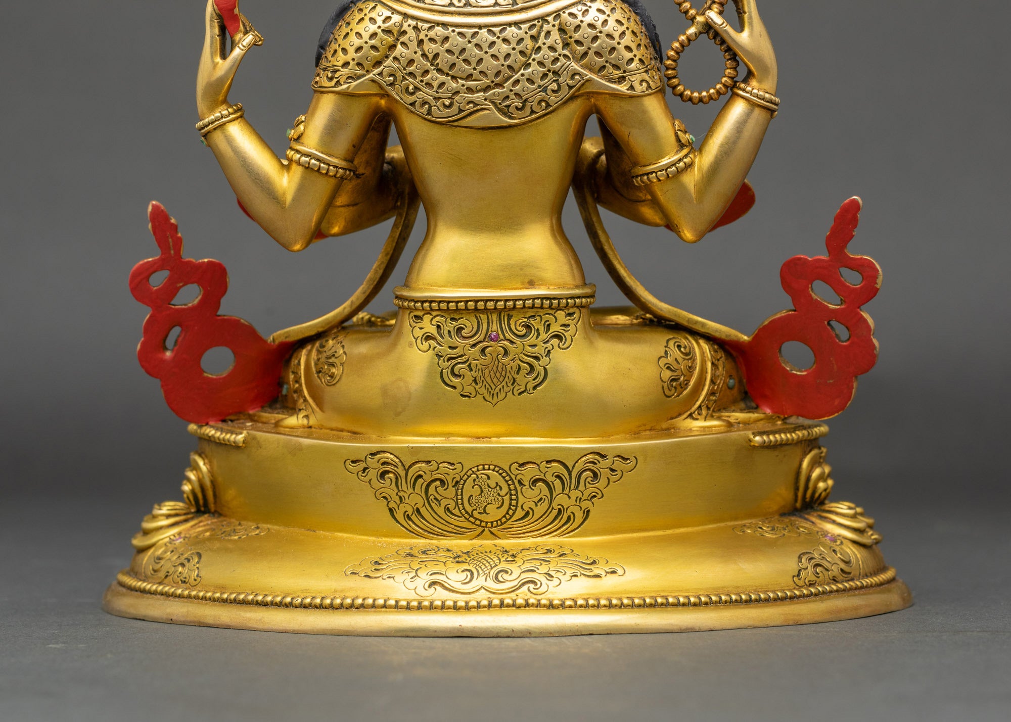 Bodhisattva Chenrezig Statue | 24K Gold Guaranteed Sculpture