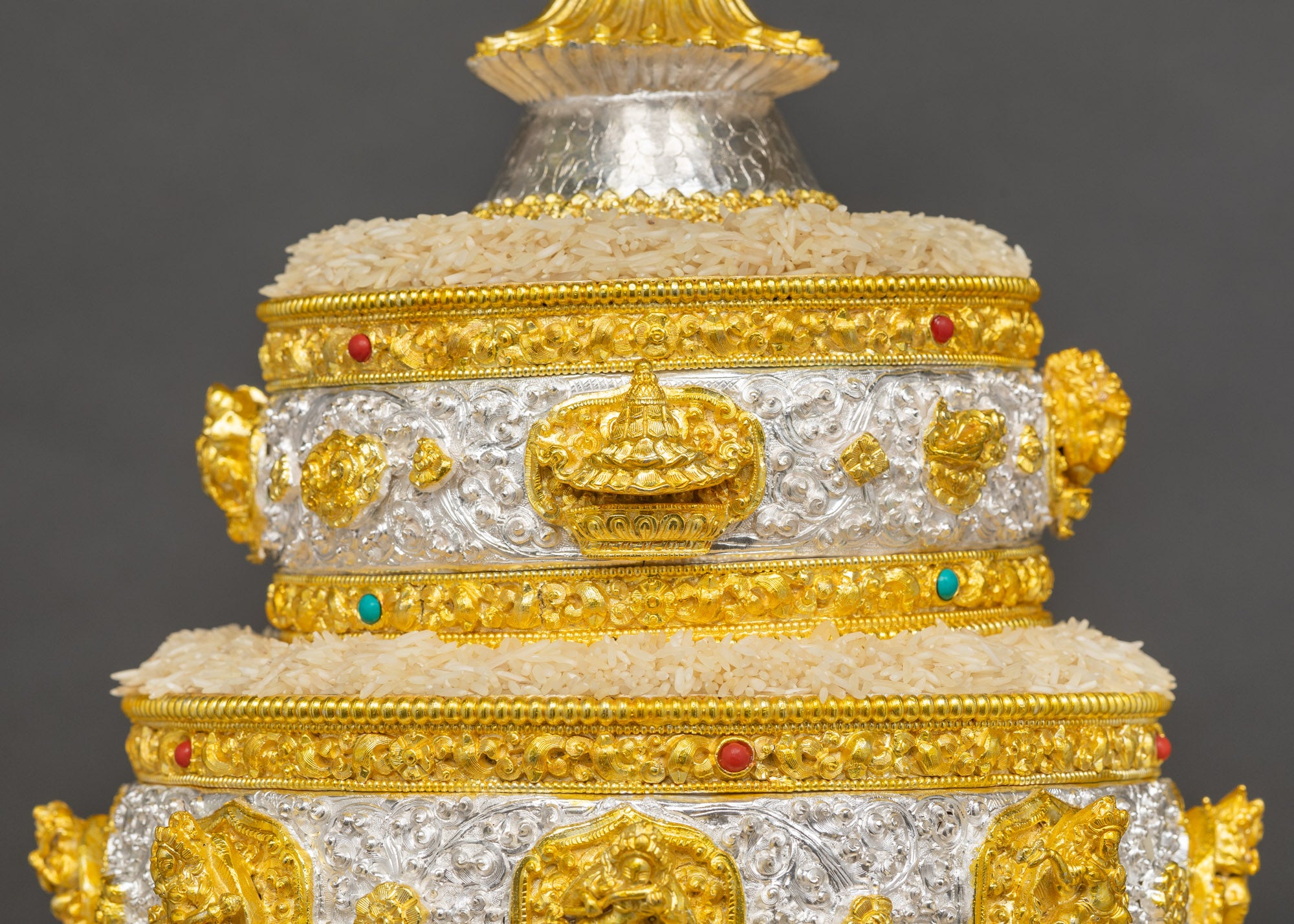 Mandala Offering Set | Handcrafted Himalayan Sacred Ritual Art