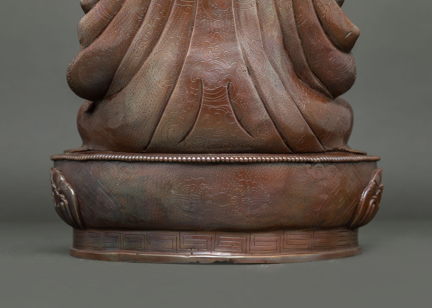 Oxidized Copper Tsokye Dorje Statue | Buddhist Tantric Deity