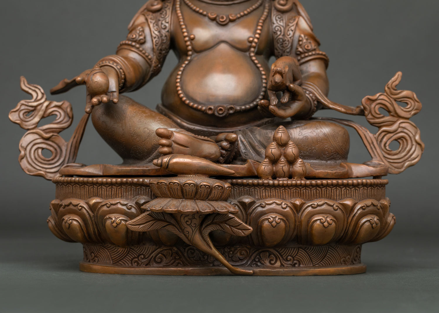 Dzambhala Statue from Nepal | Authentic Buddhist Artwork