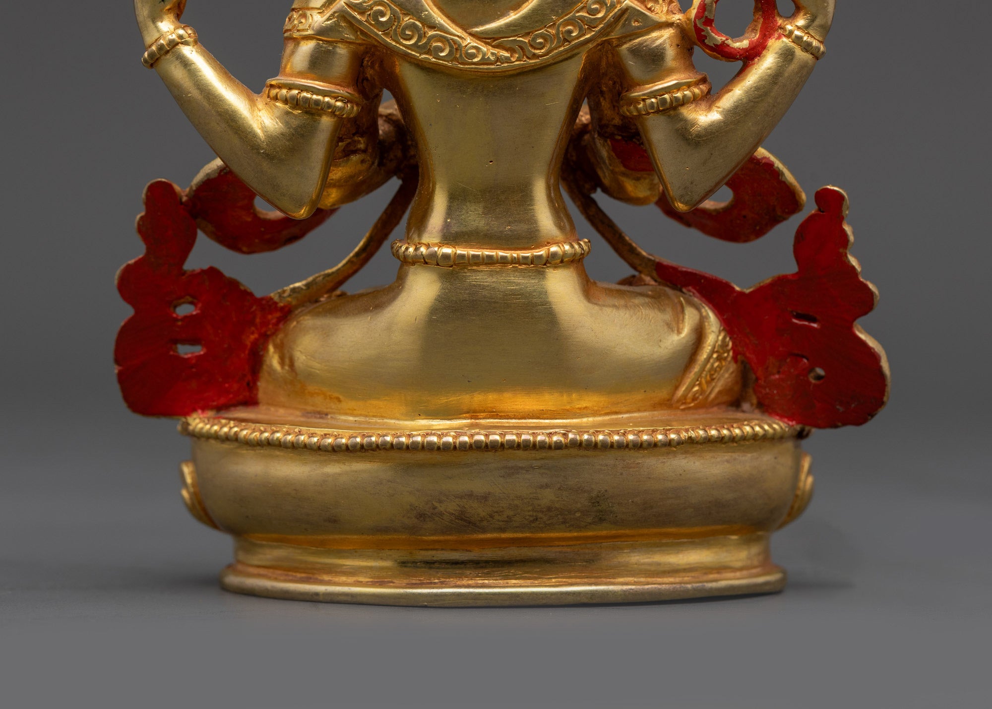 Handcrafted Chenrezig Statue | Tibetan Buddhist Compassion Figurine
