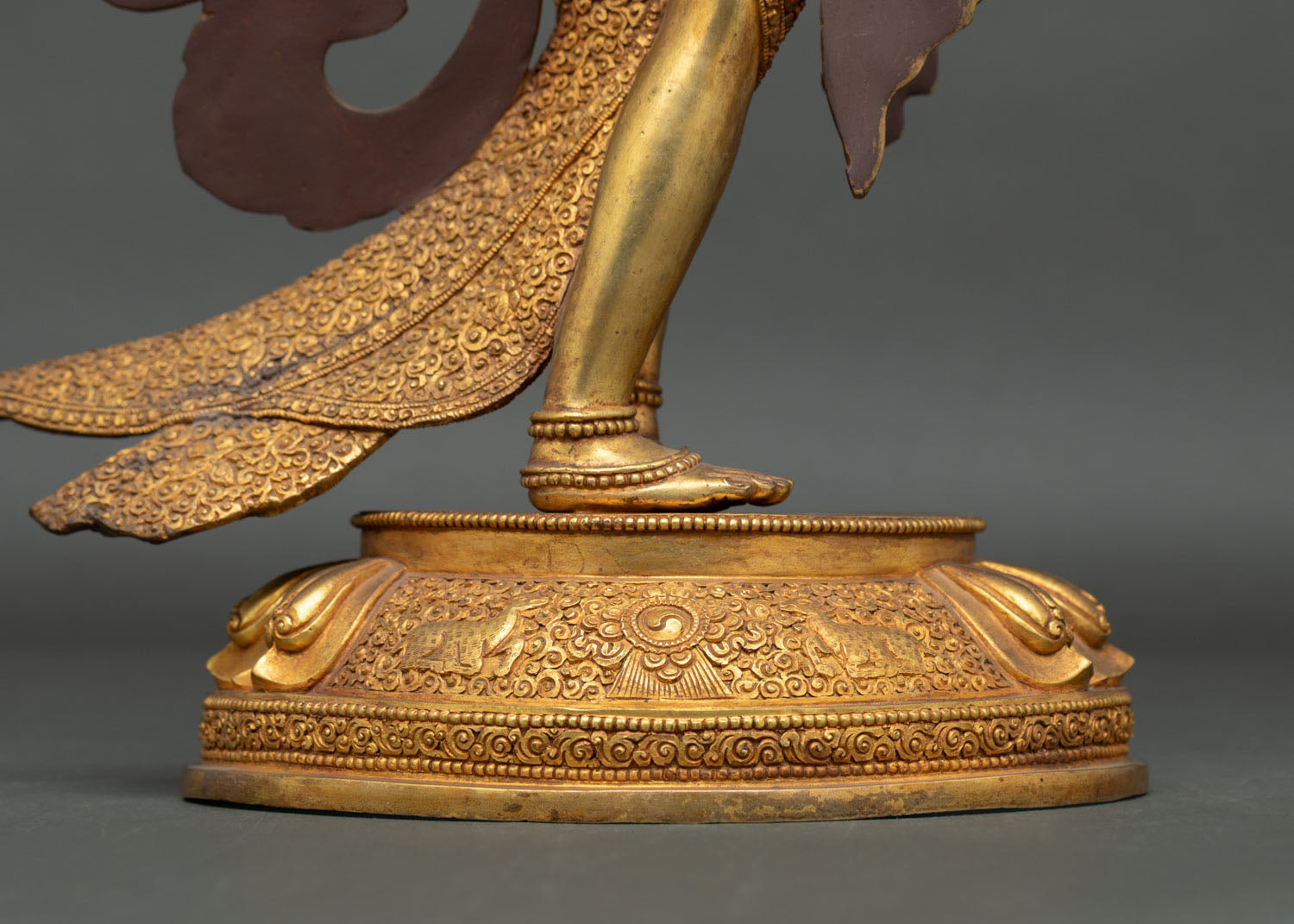 Standing White Tara Statue | Traditional Lost Wax Casting Art