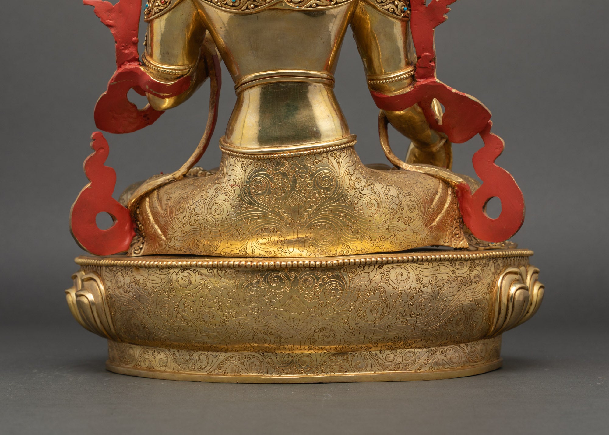 Lotus-Born White Tara Statue- Goddess of Peace and Long-Life