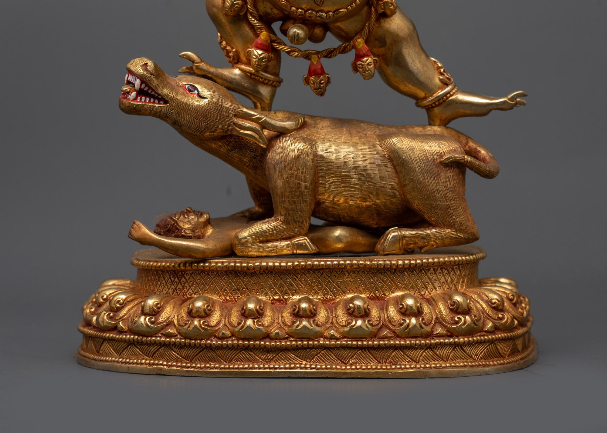 Sacred Yamantaka Sculpture | Yidam Deity for Meditation