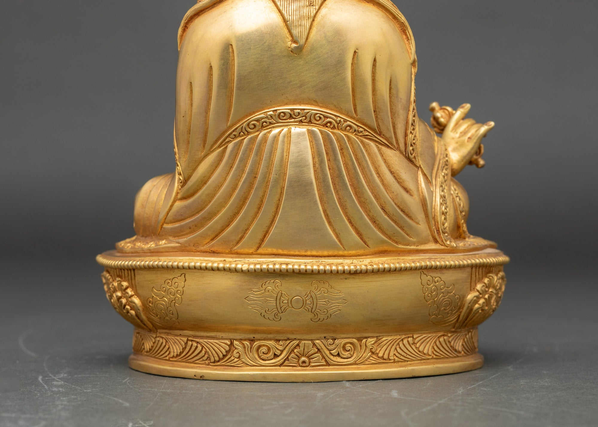 Divine Guru Rinpoche Statue | Hand-Carved Nepalese Artwork