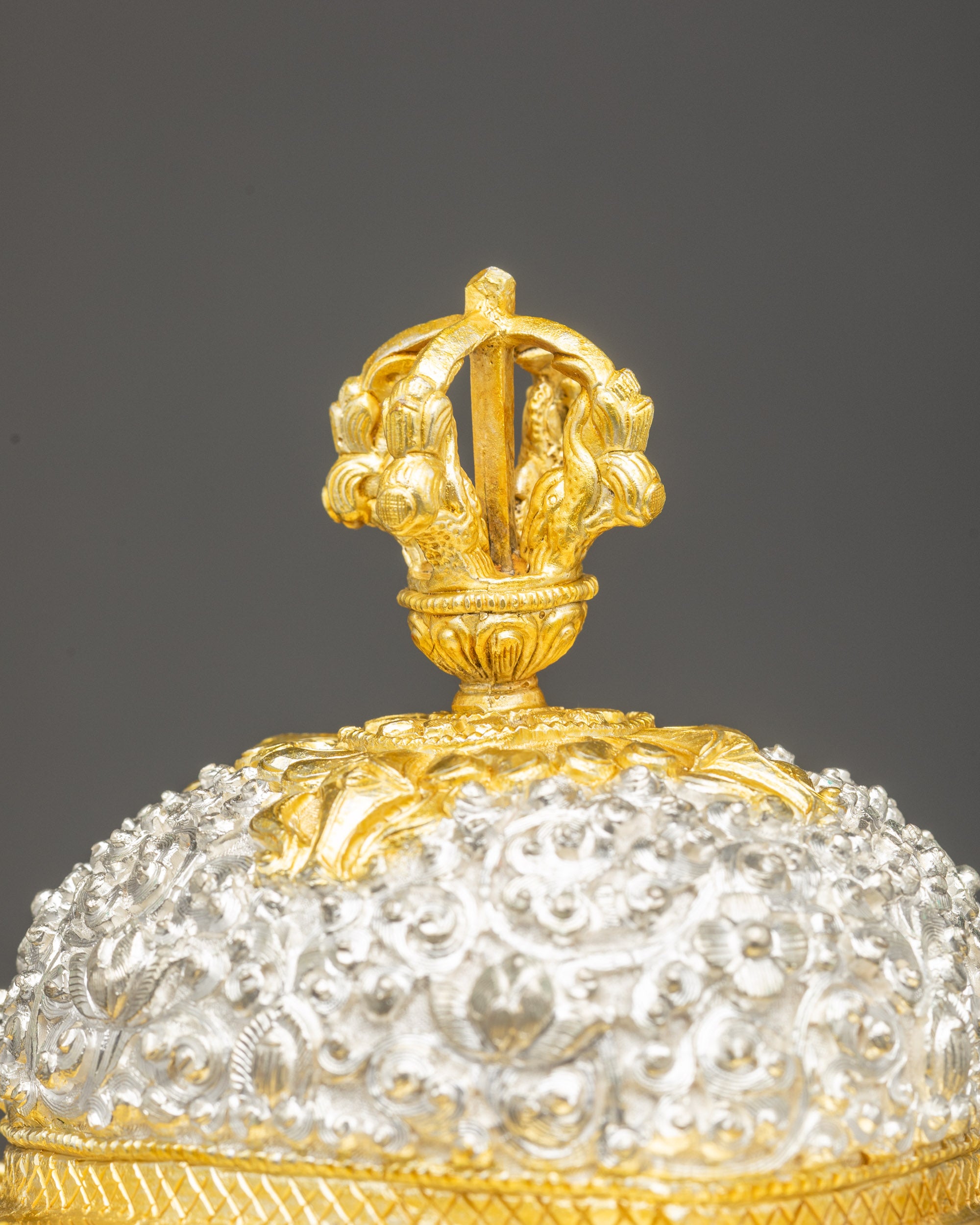 Ritual Kapala Set | Ornate Himalayan Skull Cups for Meditation