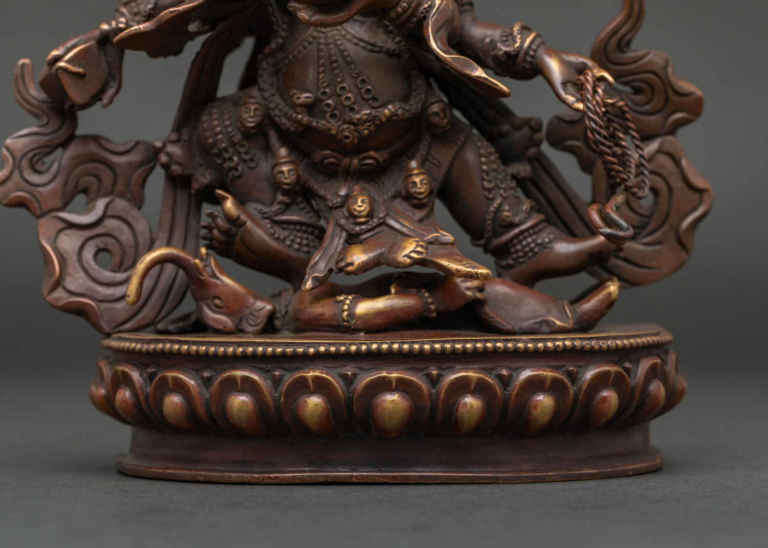 Six Armed Mahakala Statue | Tibetan Buddhist Protector Deity