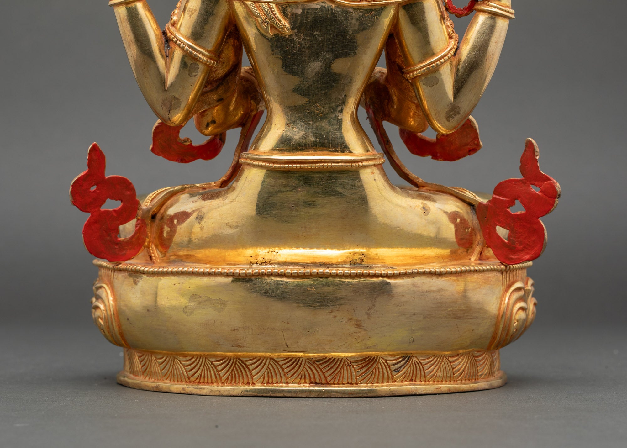 Chenrezig Avalokiteshvara Statue - Tibetan 4 Arm Compassion Buddha