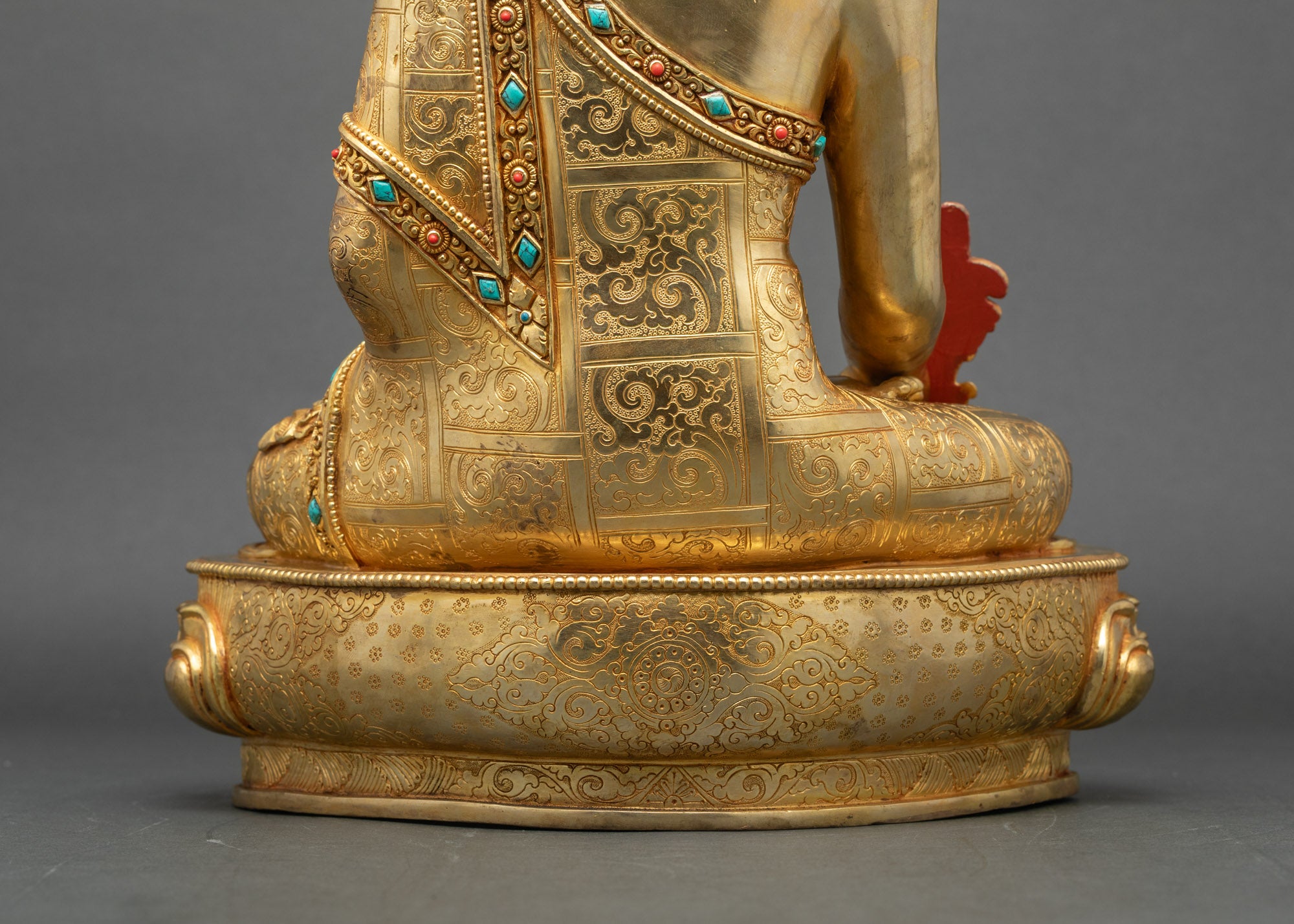 Premium Medicine Buddha Sculpture | Traditional Nepalese Artwork