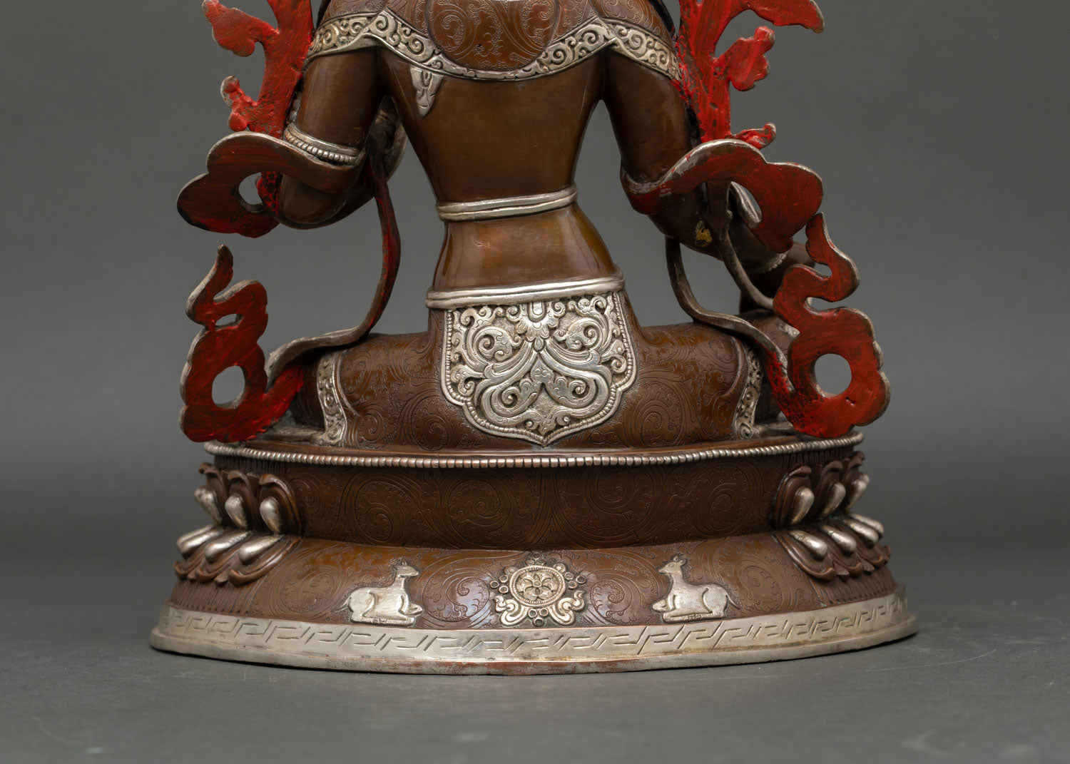 Green Tara Statue - Traditional Nepalese Sacred Artwork