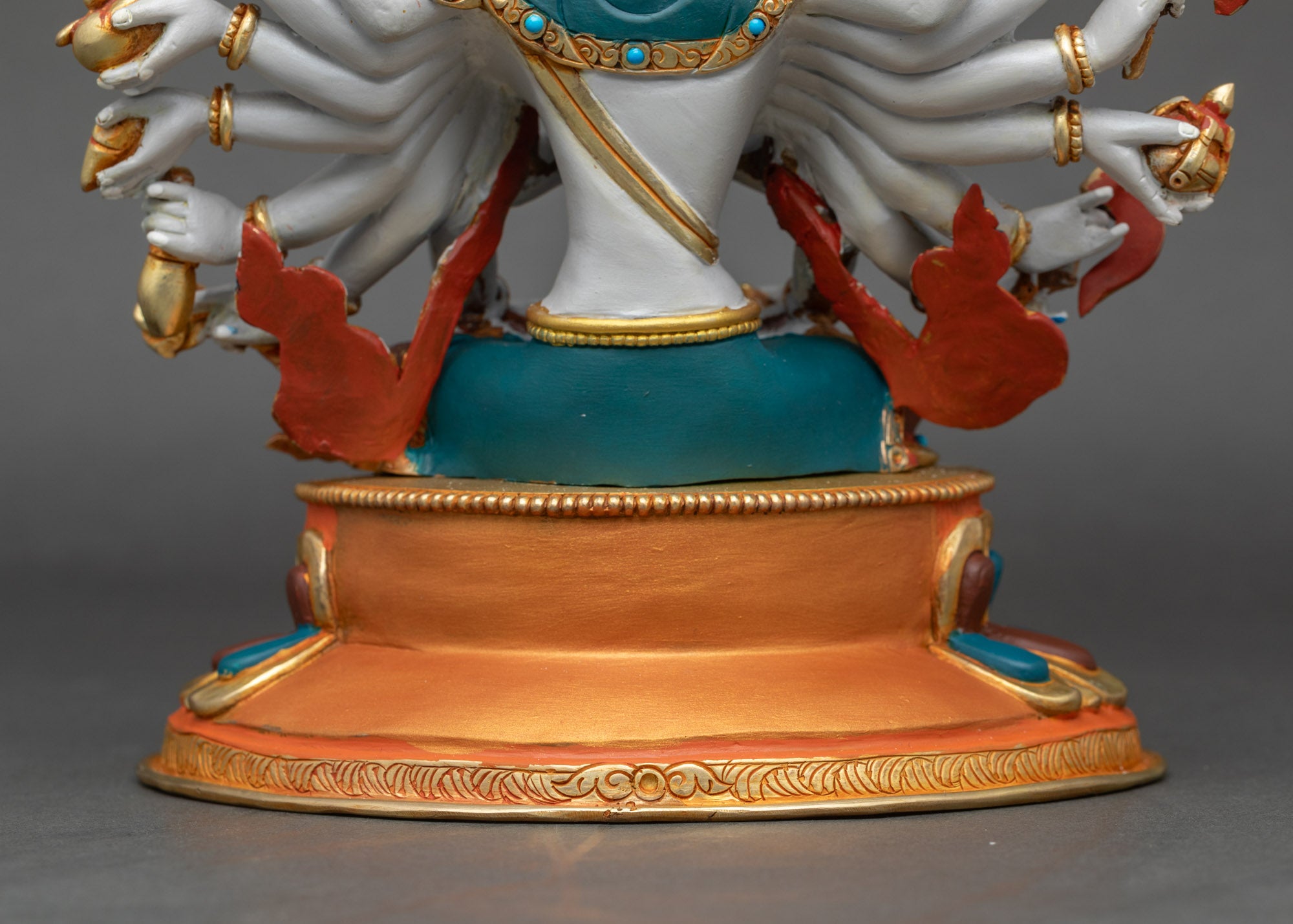 Exquisite Chundi Statue for Karma Purification and Spiritual Blessings
