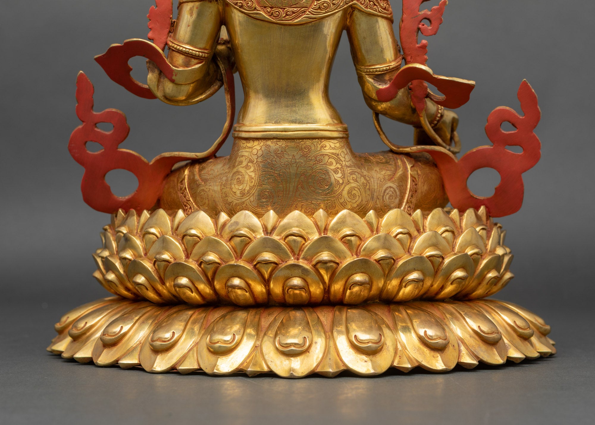 Blessed Green Tara Figurine | Handcrafted Nepalese Artwork