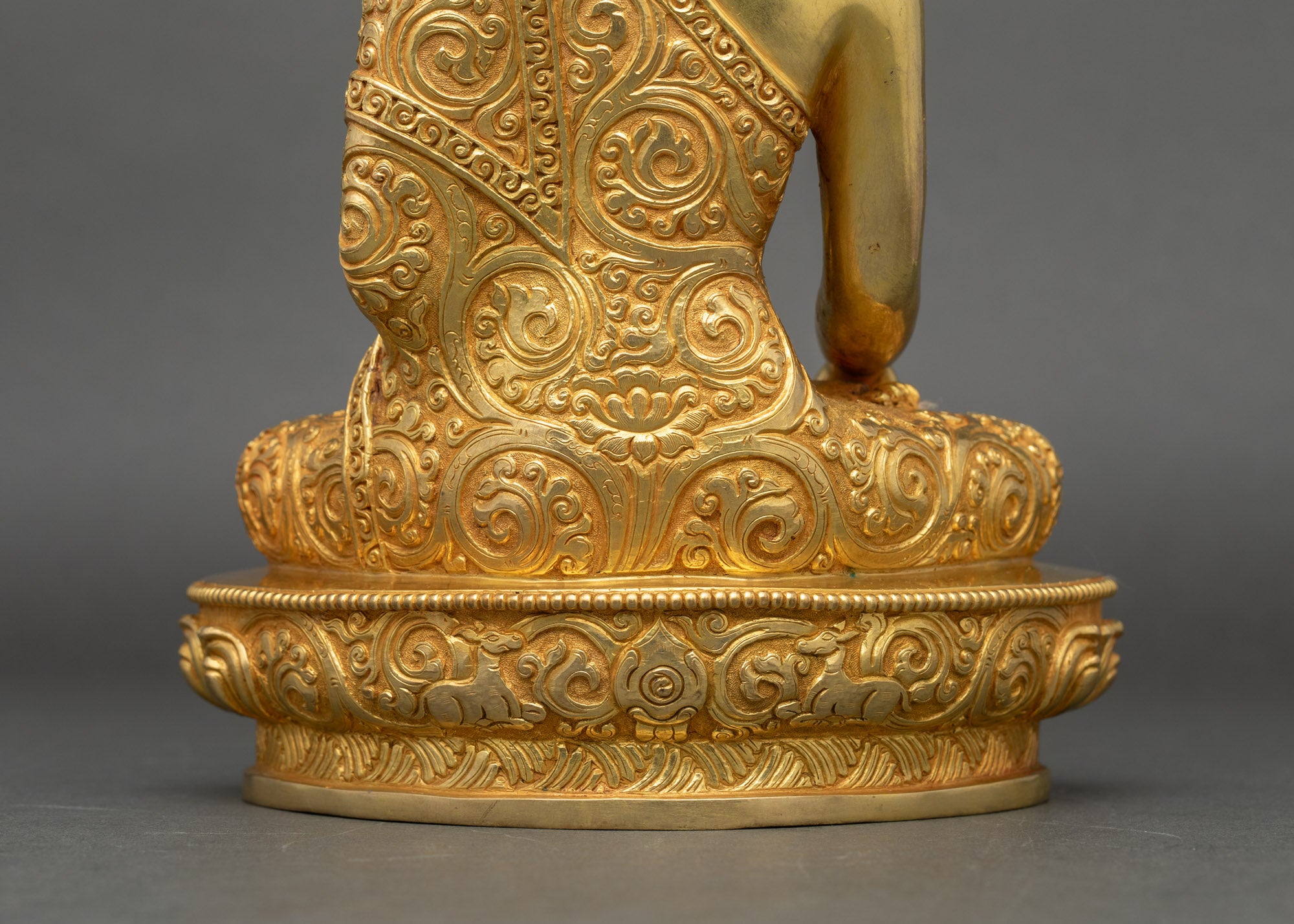 Devotional Shakyamuni Buddha Statue | Traditional Nepalese Craft