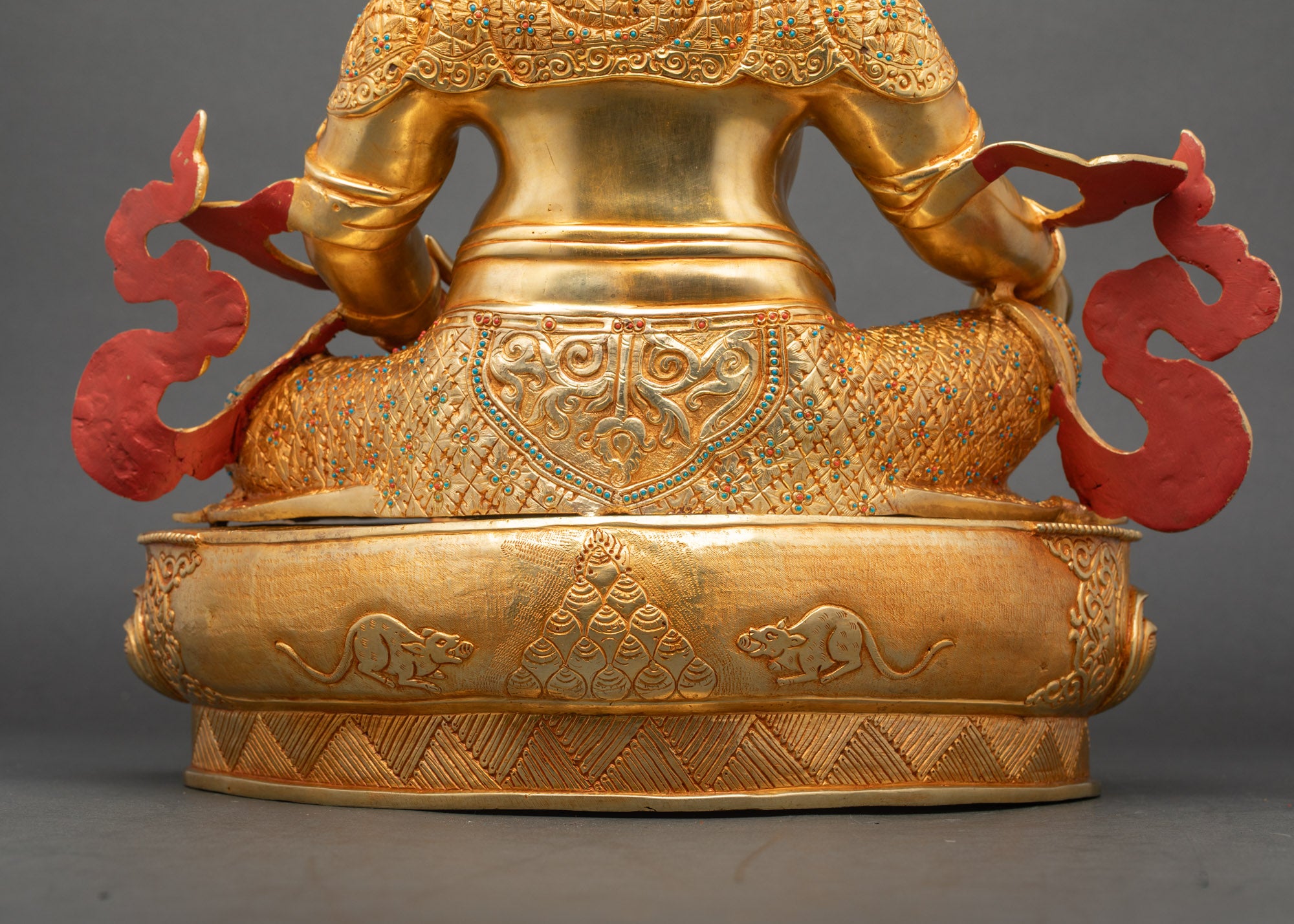 God of Wealth Dzambhala Statue | Handmade Spiritual Art