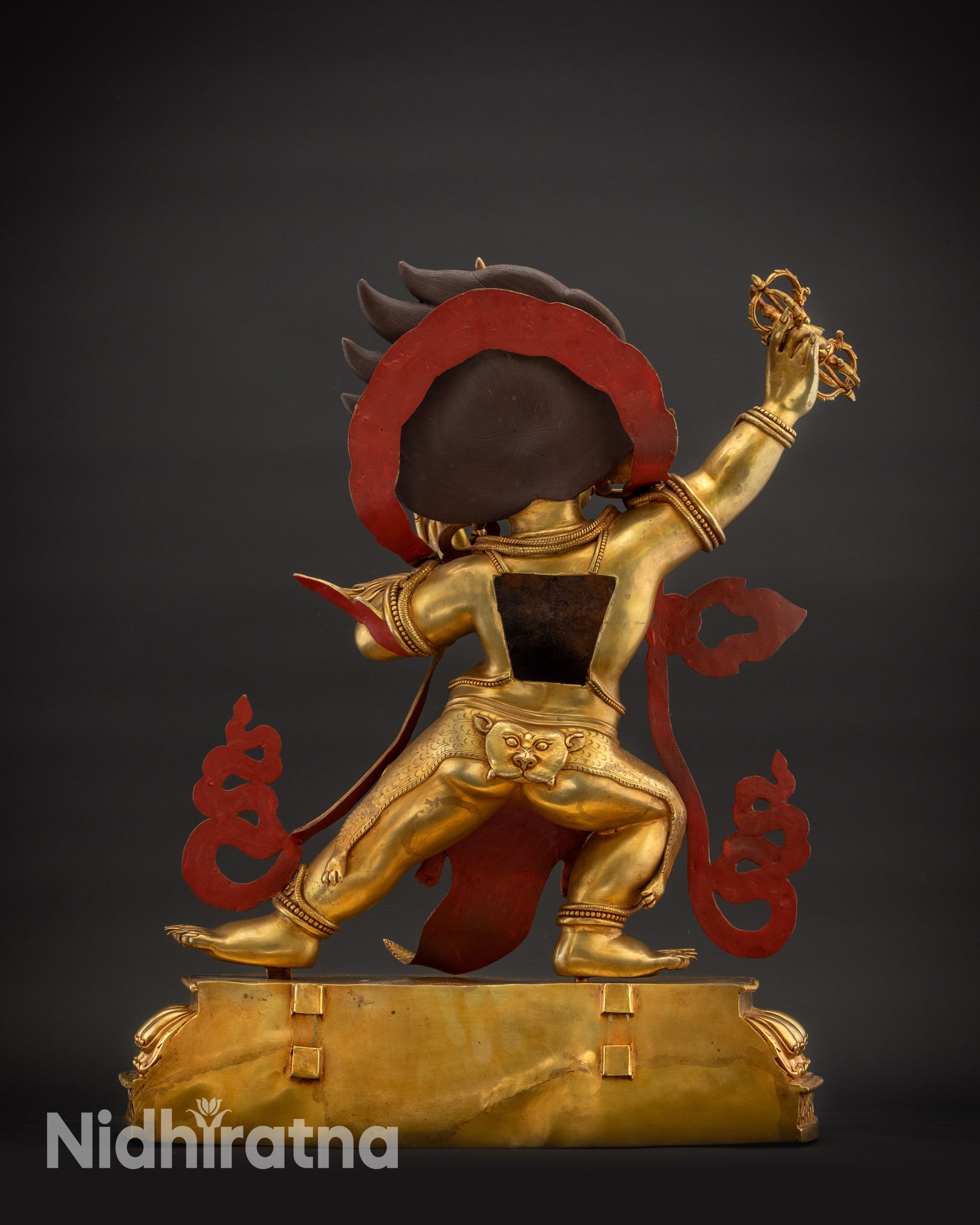 36" Masterpiece Chana Dorje Vajrapani Statue | Tibetan Guardian Artwork