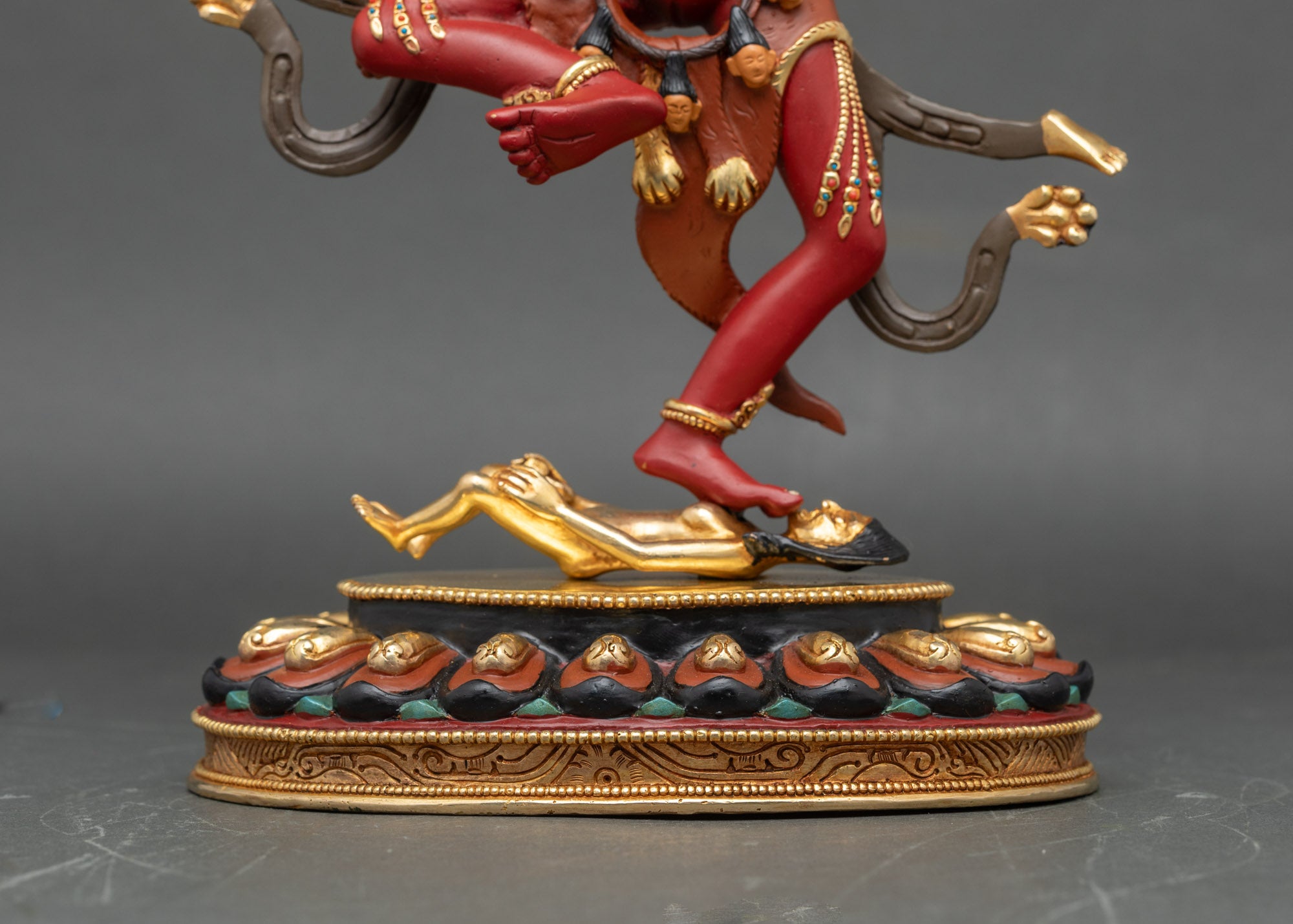 Troma Nagmo Statue | Wrathful Black Dakini of Chod Practice