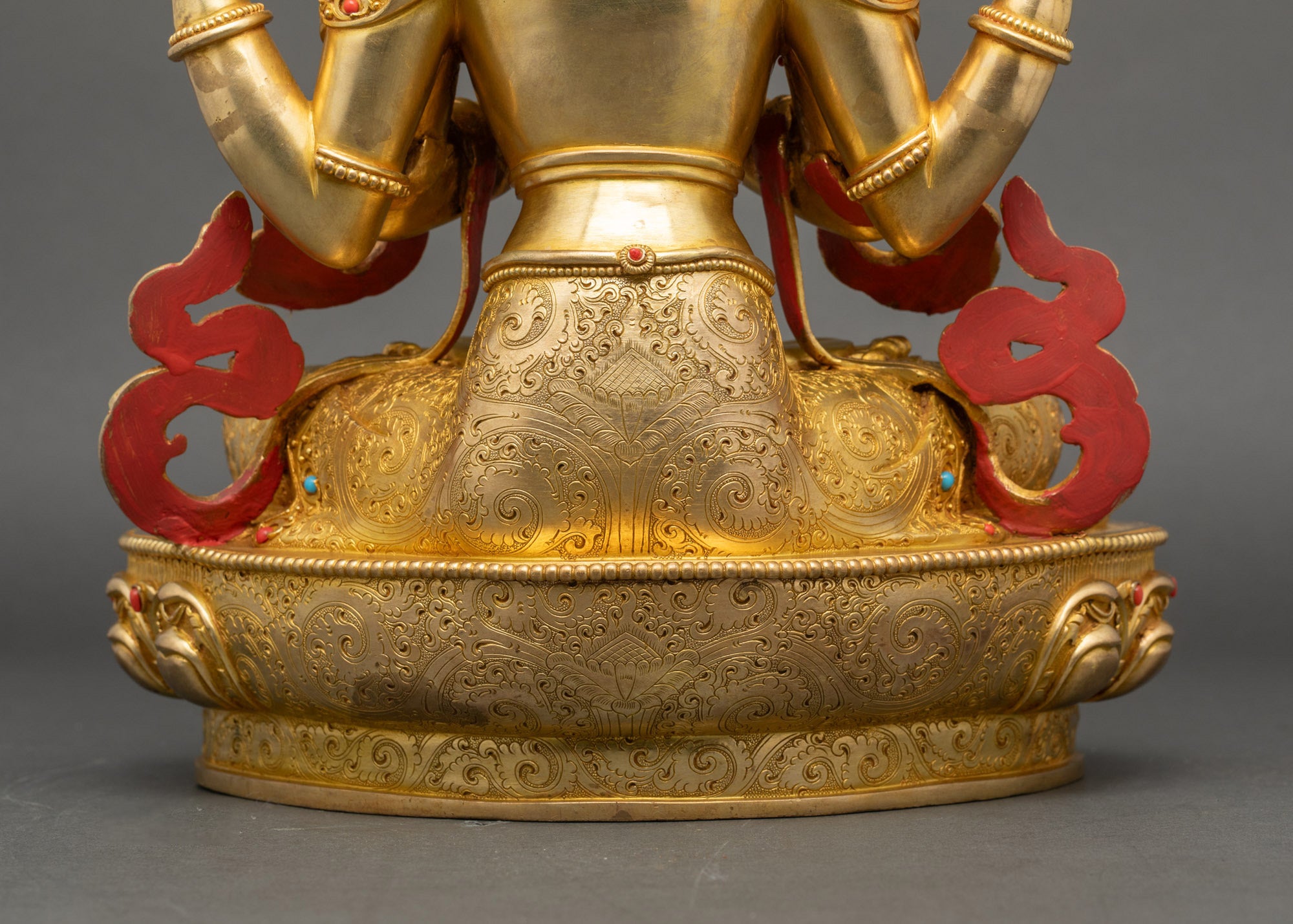 Nepalese Chenrezig Statue - The Buddha of Infinite Compassion