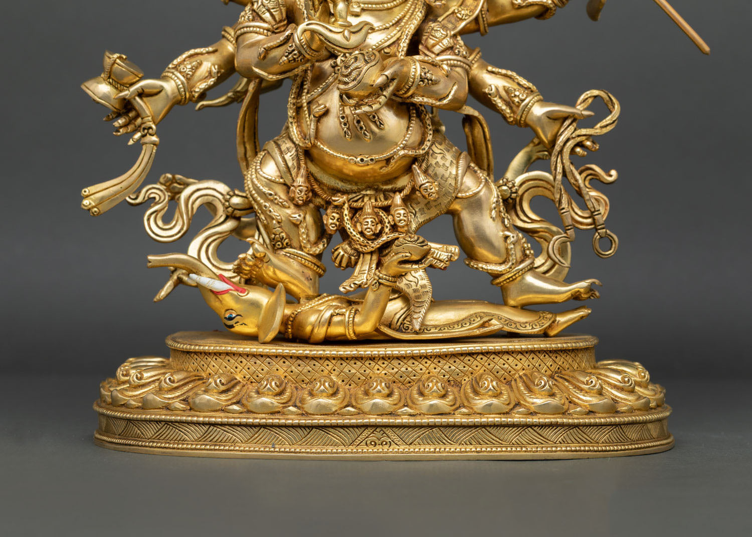 Six-Armed Mahakala Statue | Vajrayana Dharma Protector Deity