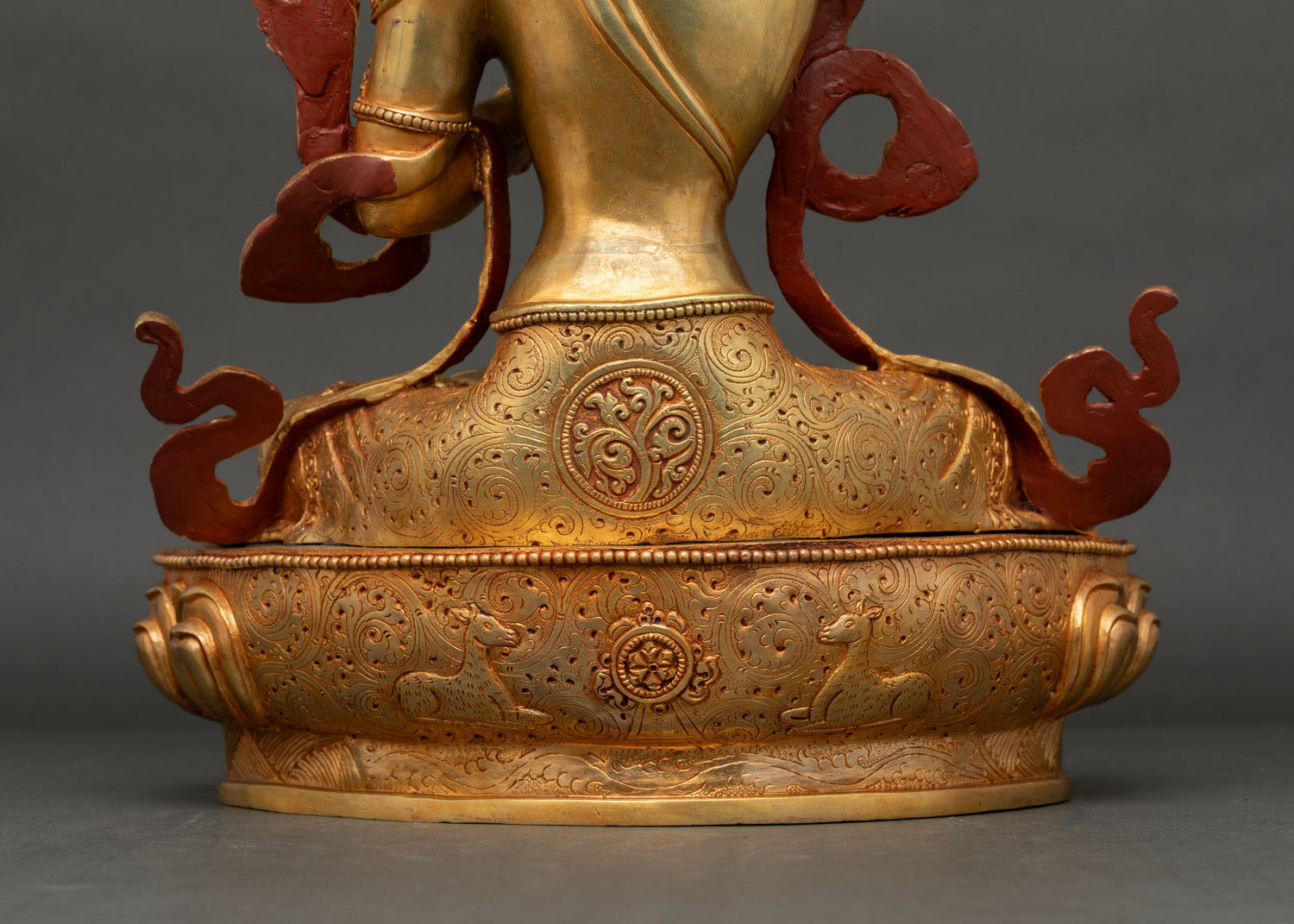 Wisdom Deity Manjushri Statue | Sacred Altar & Meditation Decor
