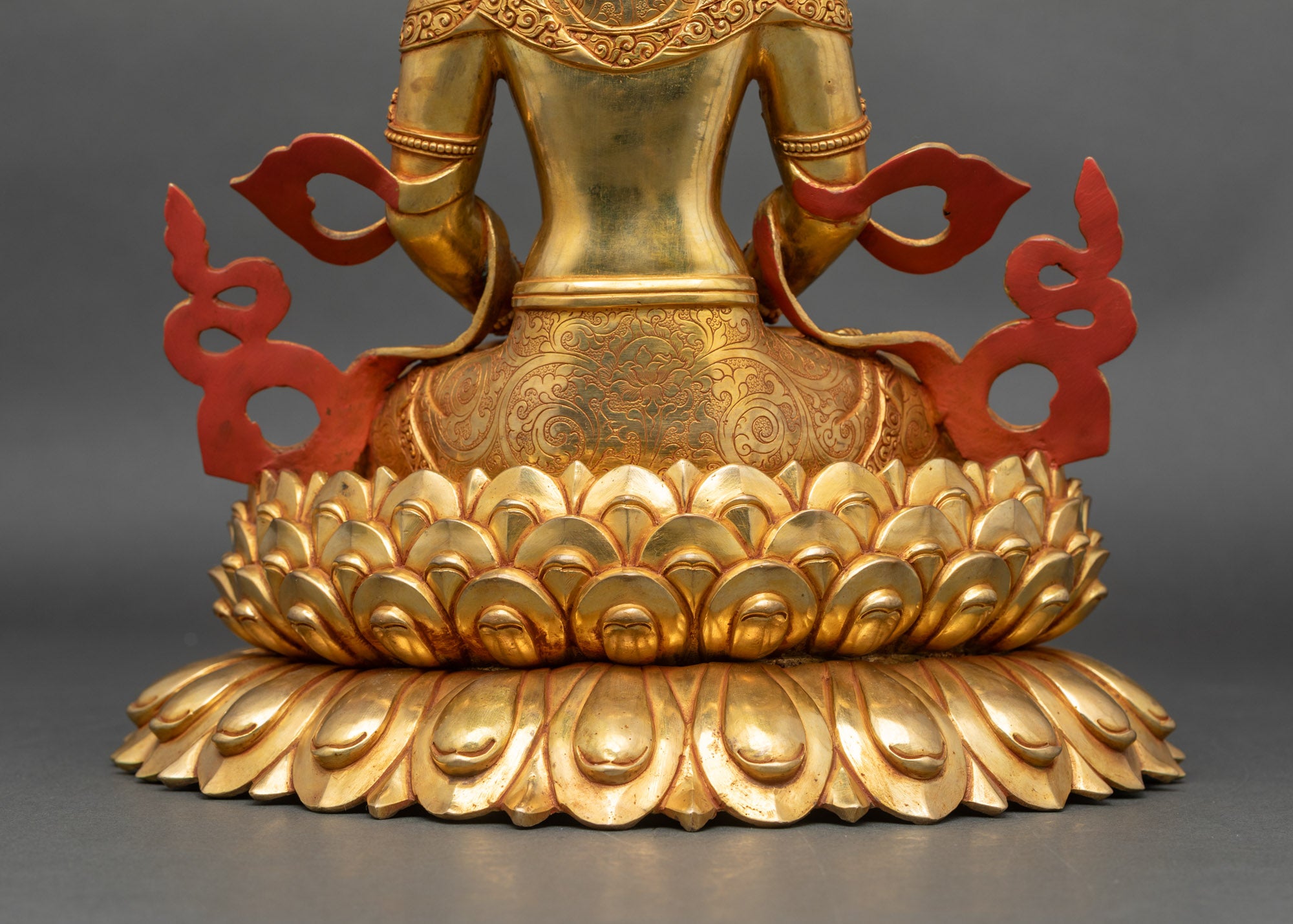 Handcrafted Statue of Lord Amitayus | Himalayan Sacred Artwork