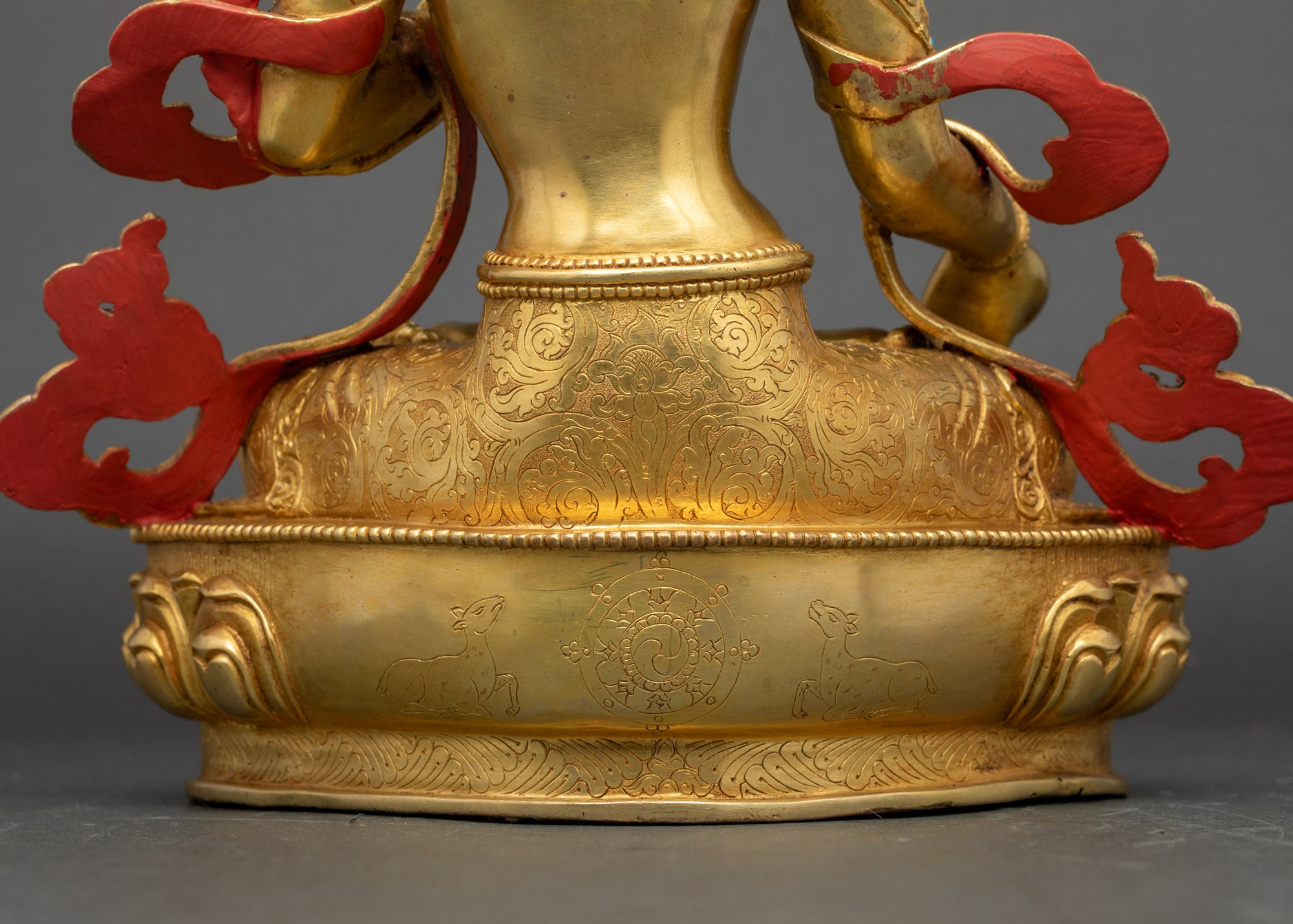 White Tara Statue from Nepal | Traditional Tibetan Buddhist Artwork