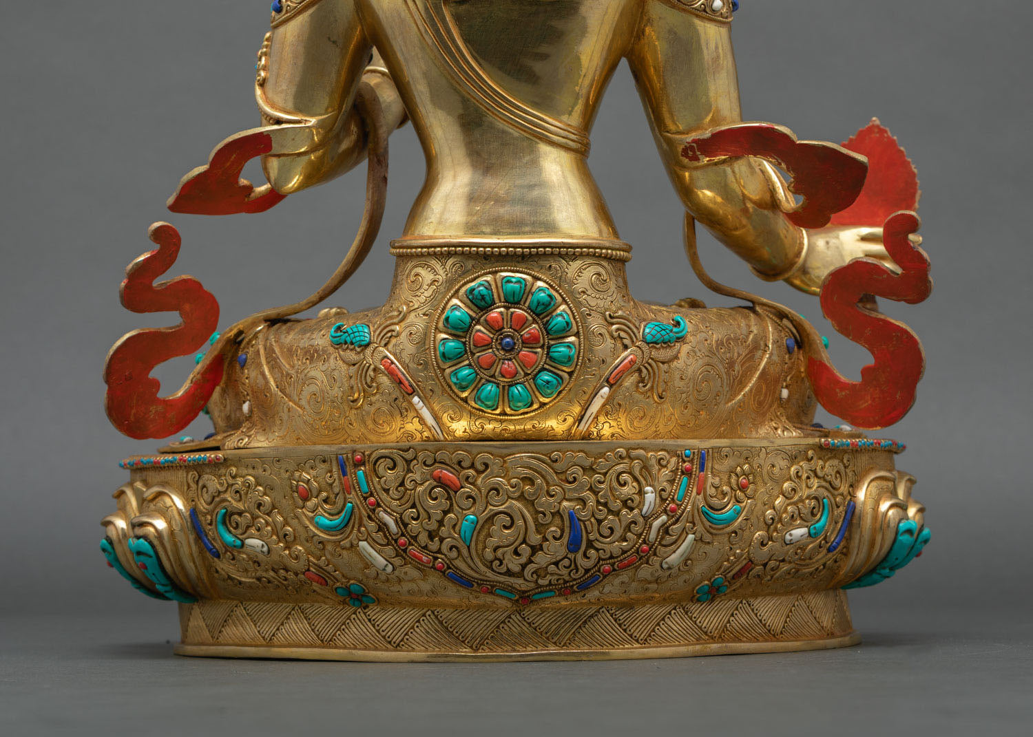 Dukar Statue | The Radiant White Umbrella Goddess