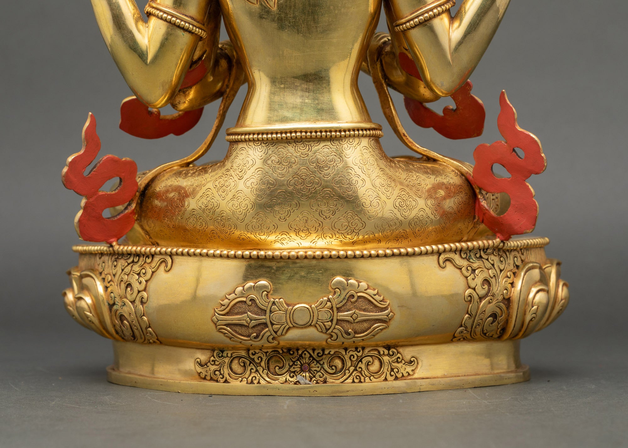Four-Armed Chenrezig Statue | Tibetan Bodhisattva of Compassion Nepal