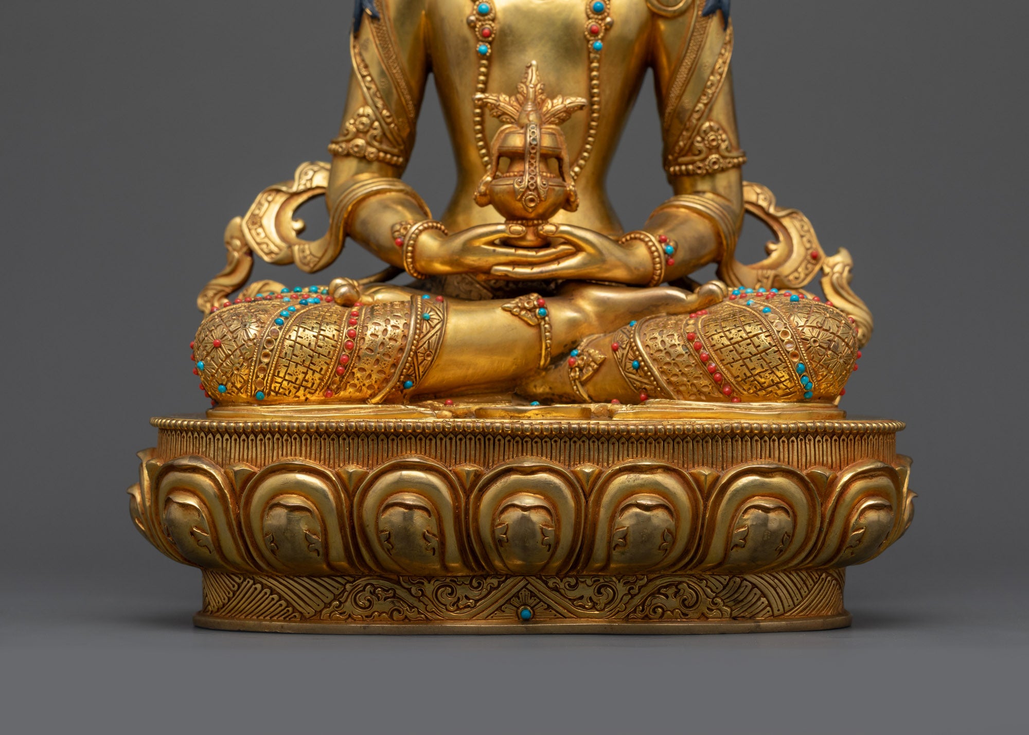 Divine Amitayus Statue | Handcrafted Buddha of Long Life & Wisdom