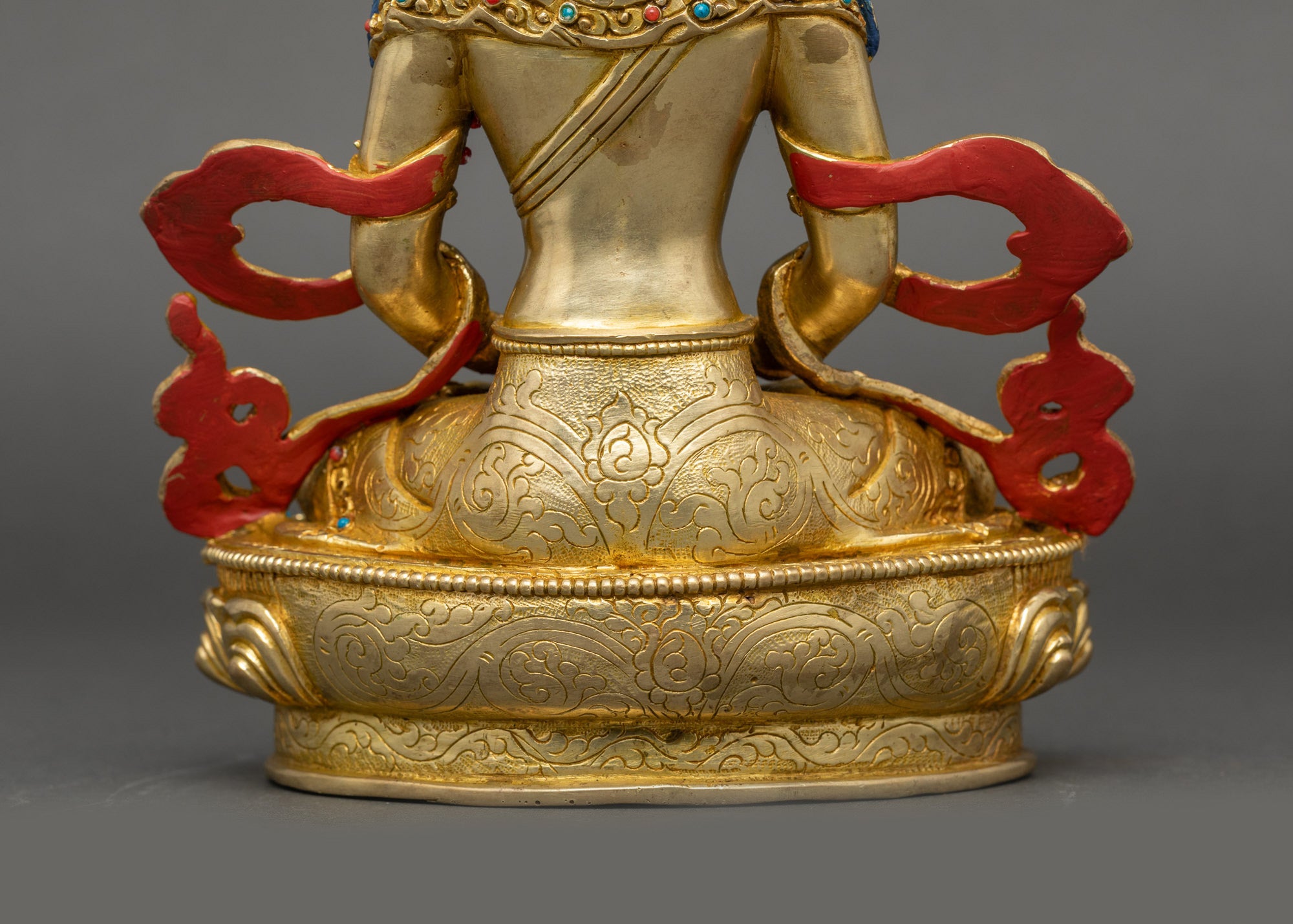 Blessed Amitayus Statue | Nepalese Buddhist Longevity Art