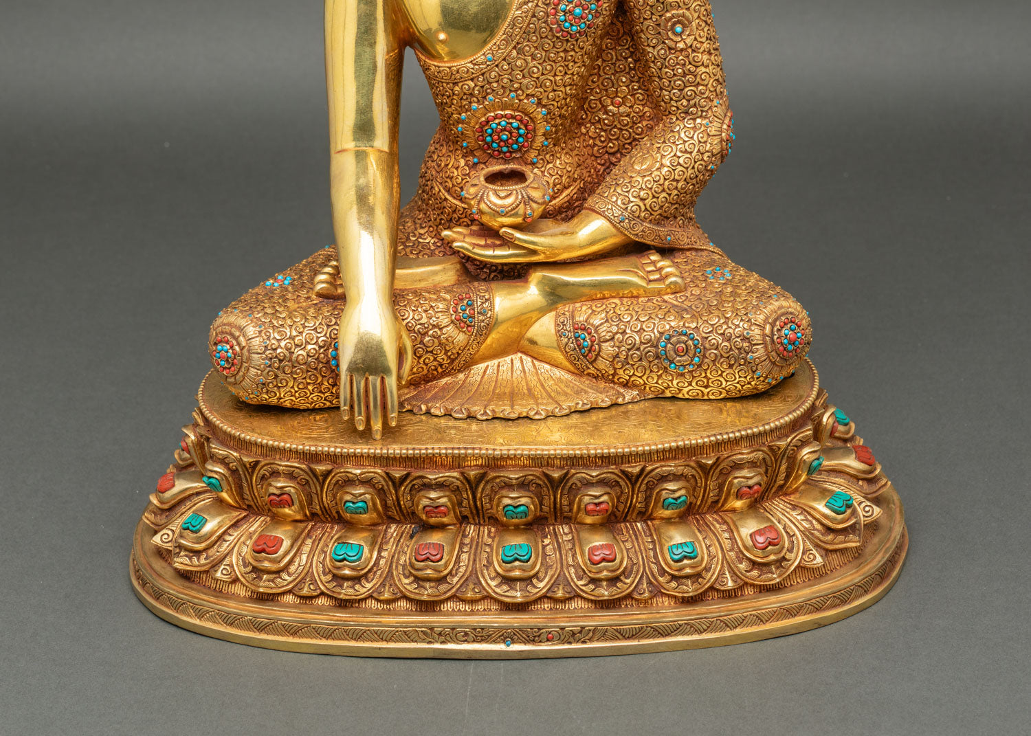 Large Shakyamuni Buddha Statue | Tibetan Buddhist Art