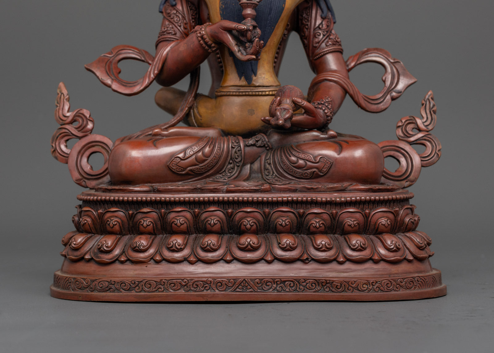 Purification and Unity with a Vajrasattva and Consort Statue
