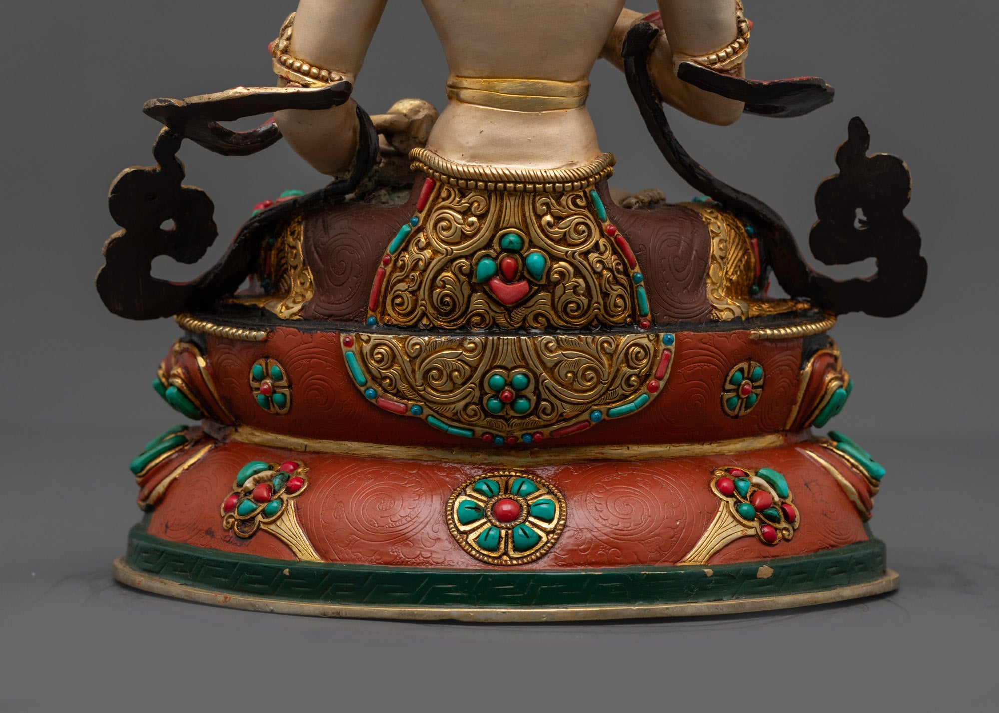 Purification Deity Vajrasattva Statue | Coloured Traditional Artwork
