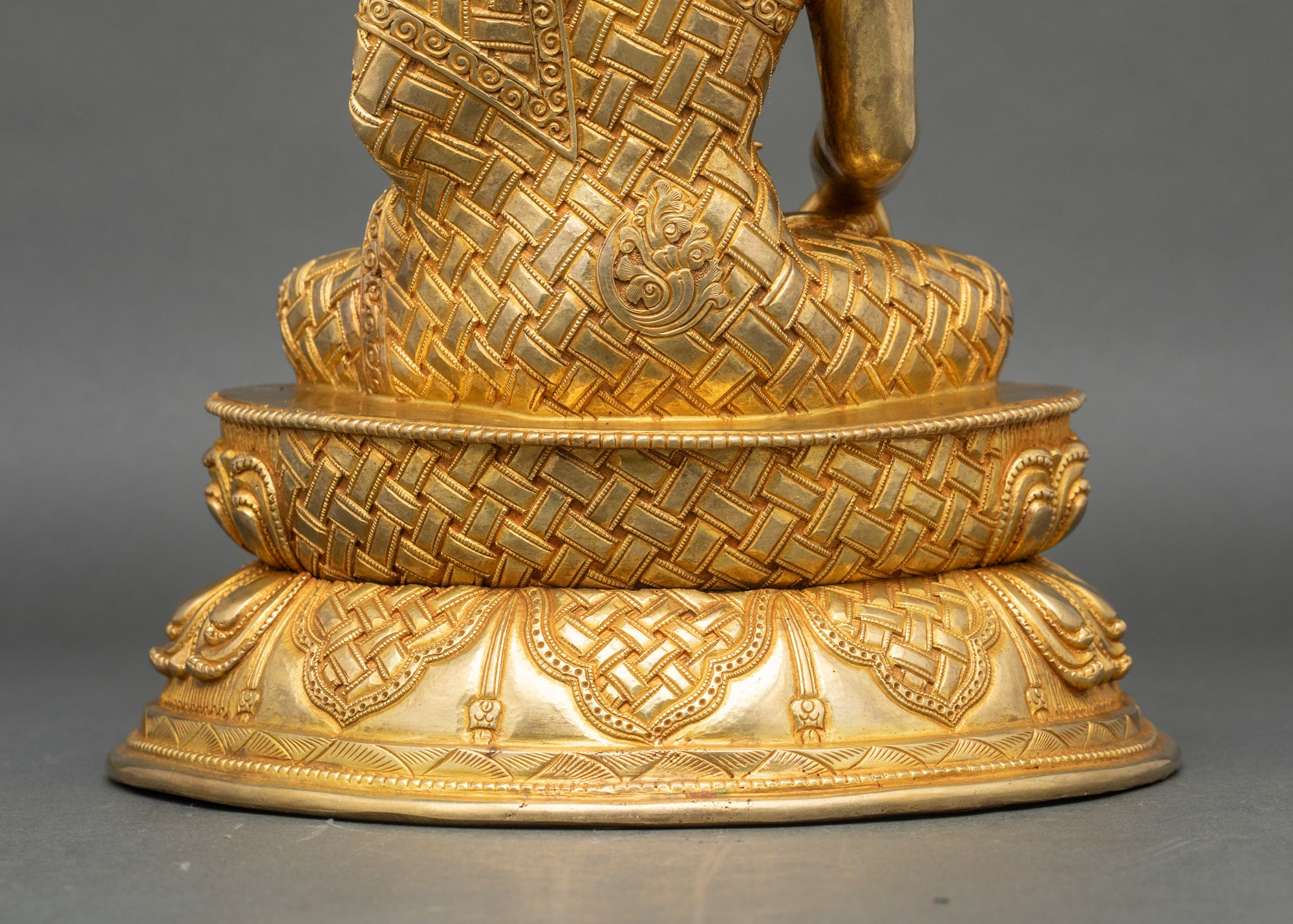 Fire-Gilded Statue of Buddha | Handcrafted in Nepal