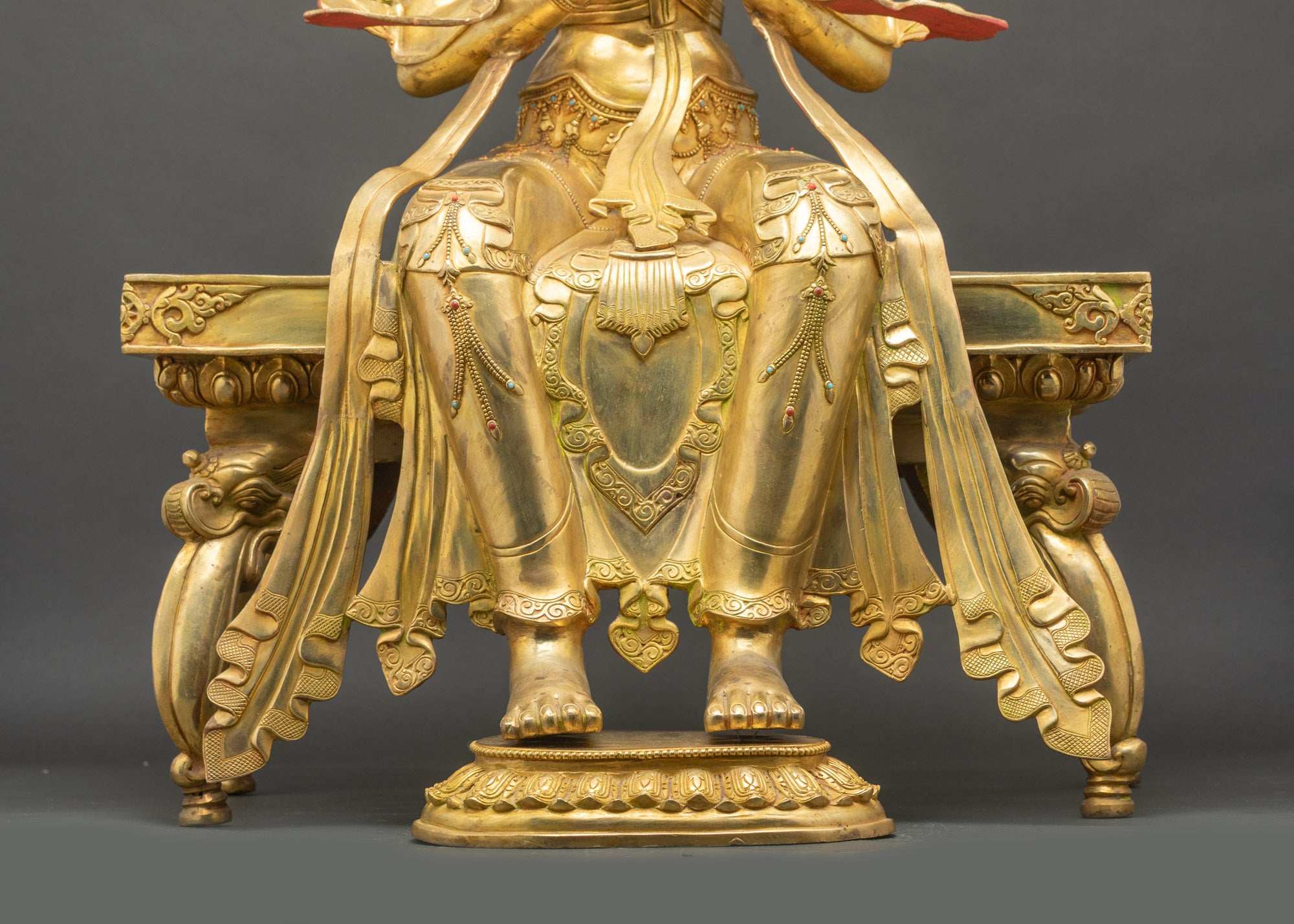 Maitreya Buddha Statue – Himalayan Buddhist Meditation Shrine Decor