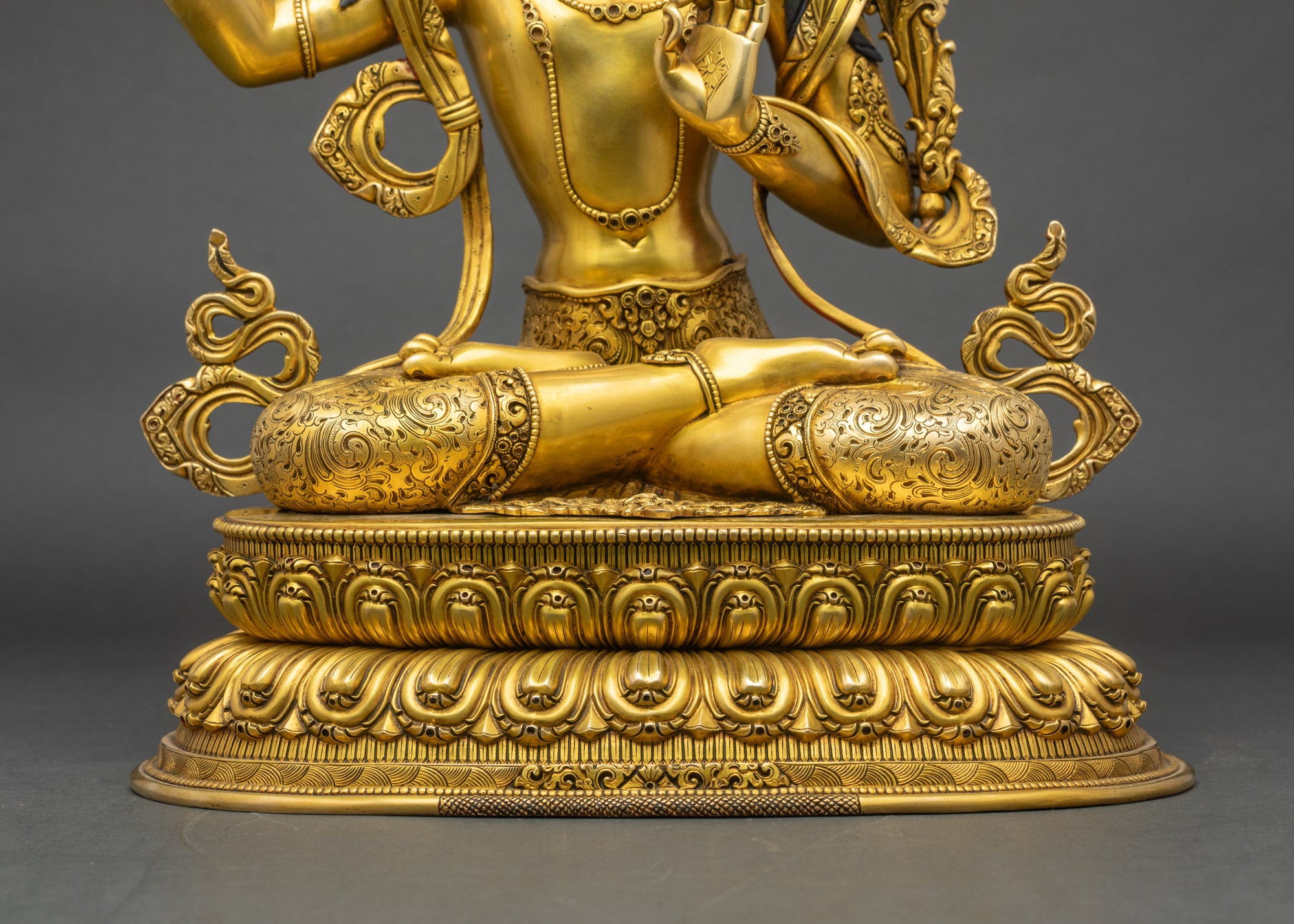 Handmade Manjushri Bodhisattva Statue | Meditation & Spiritual Decor