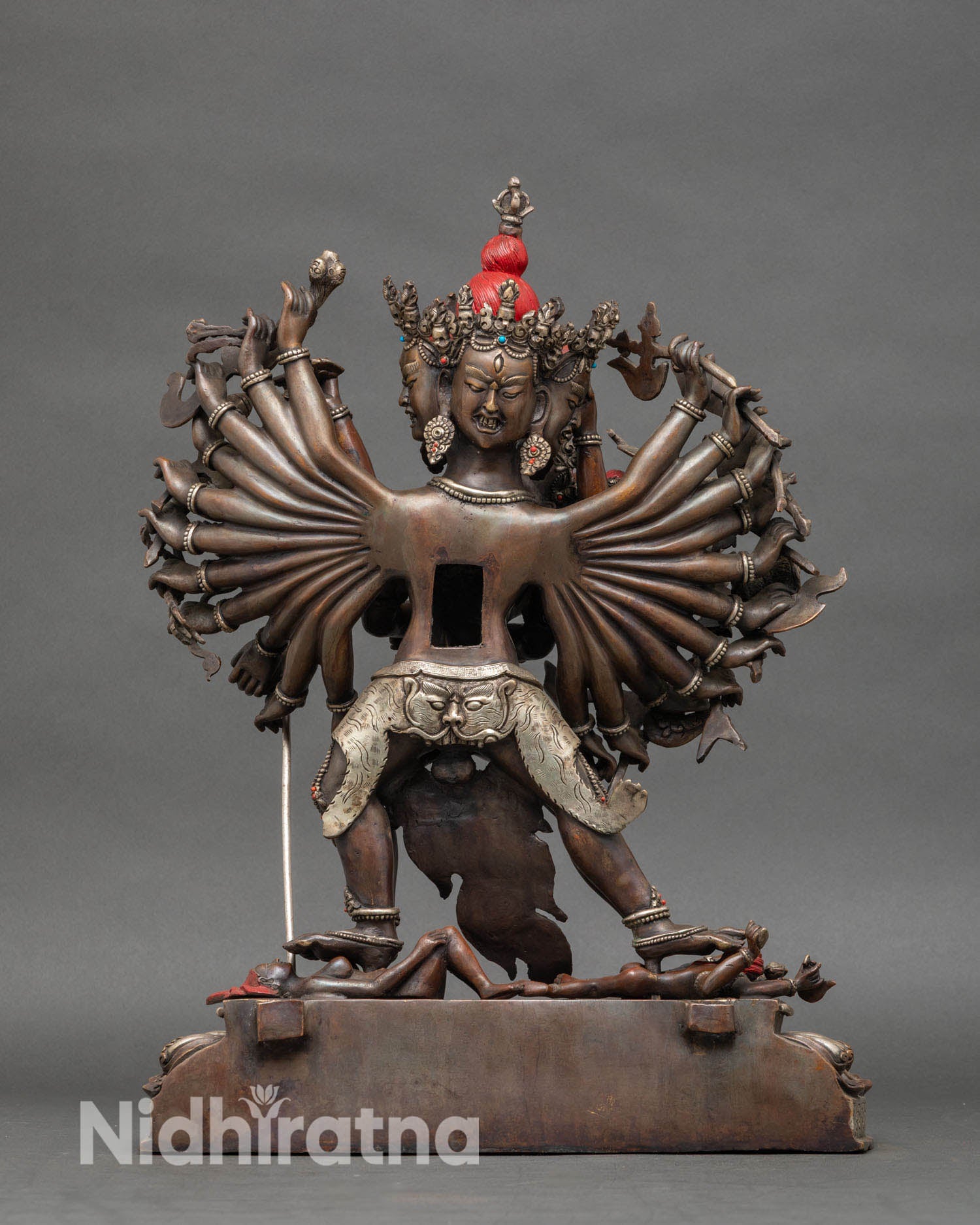 Kalachakra Statue – Handcrafted Buddhist Art from Nepal